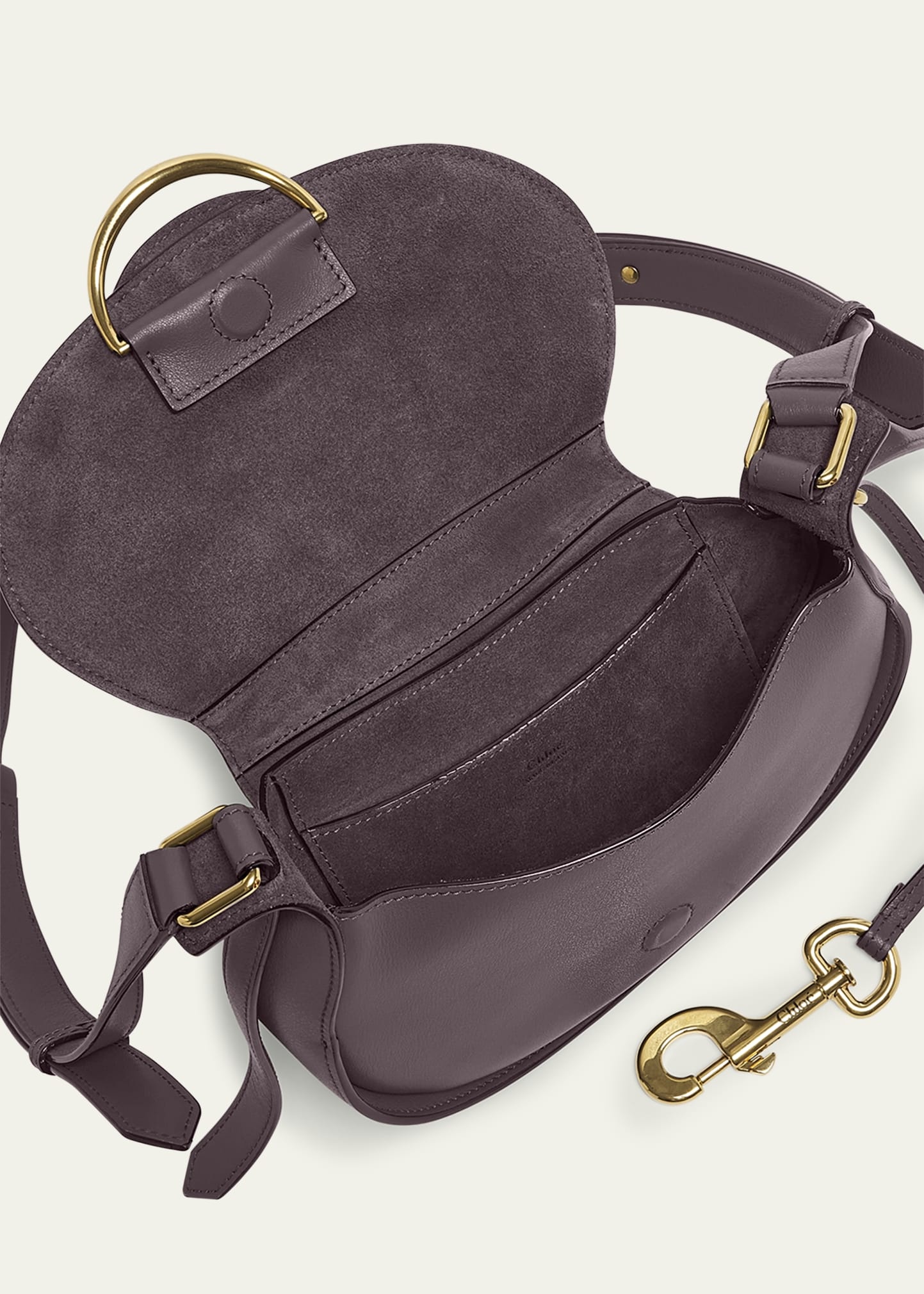 Ride Small Flap Crossbody Bag in Calfskin - 4