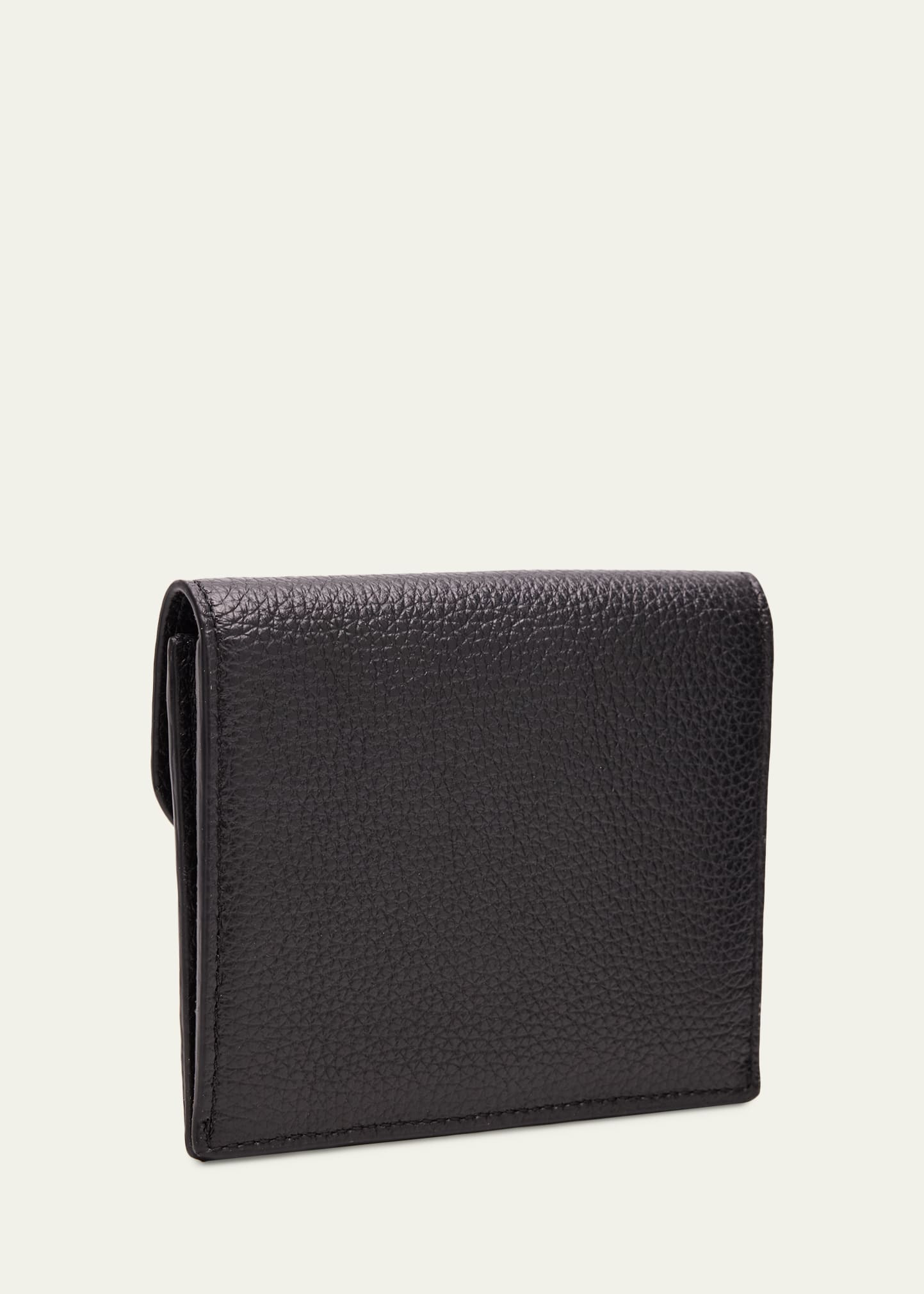 T-Lock Grained Leather Cardholder - 3