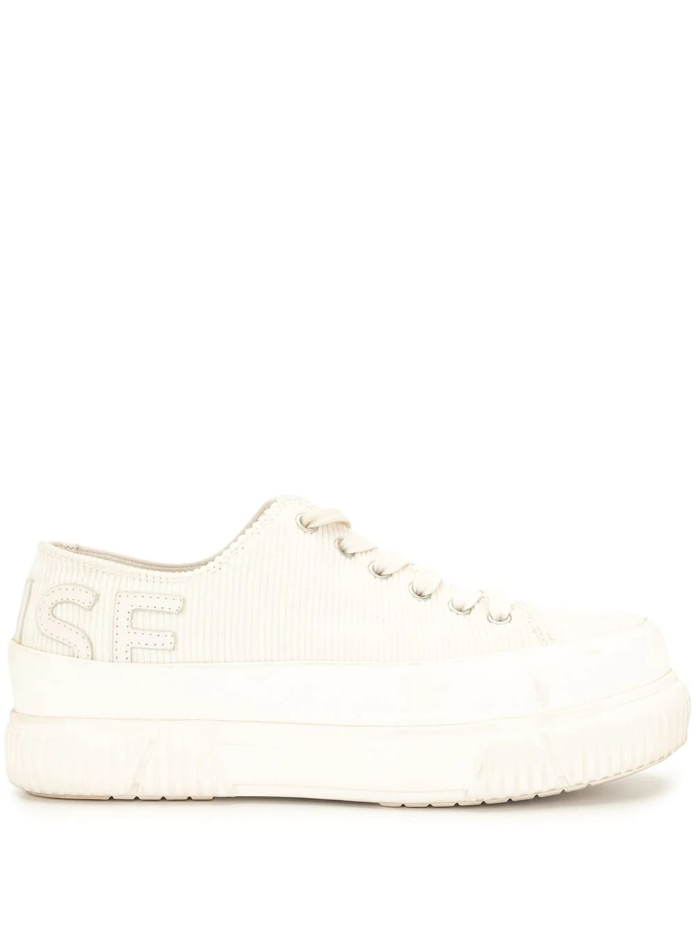 x Both corduroy platform sneakers - 1