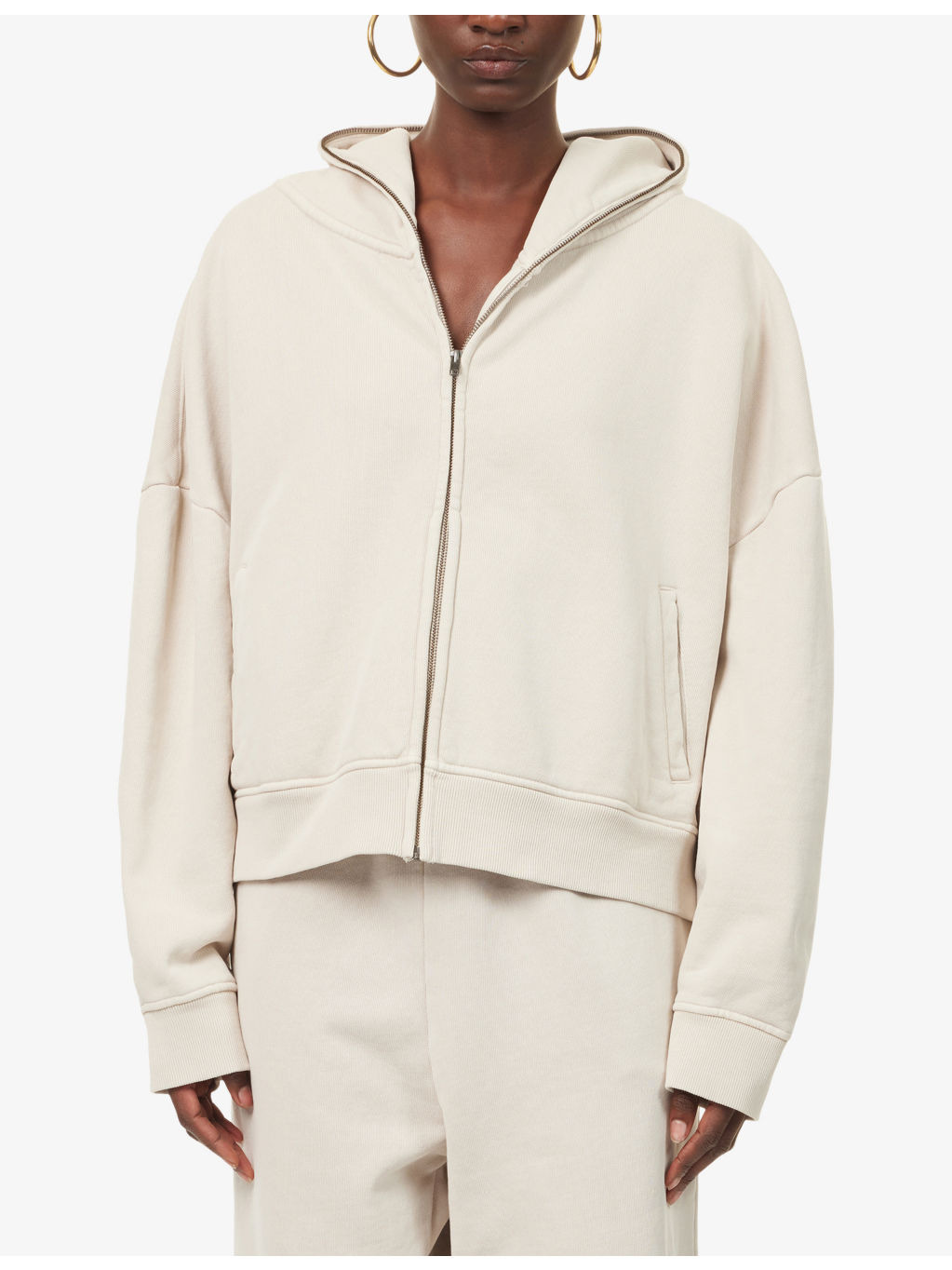 Eternal Zip Cotton-Jersey Hoodie - 3
