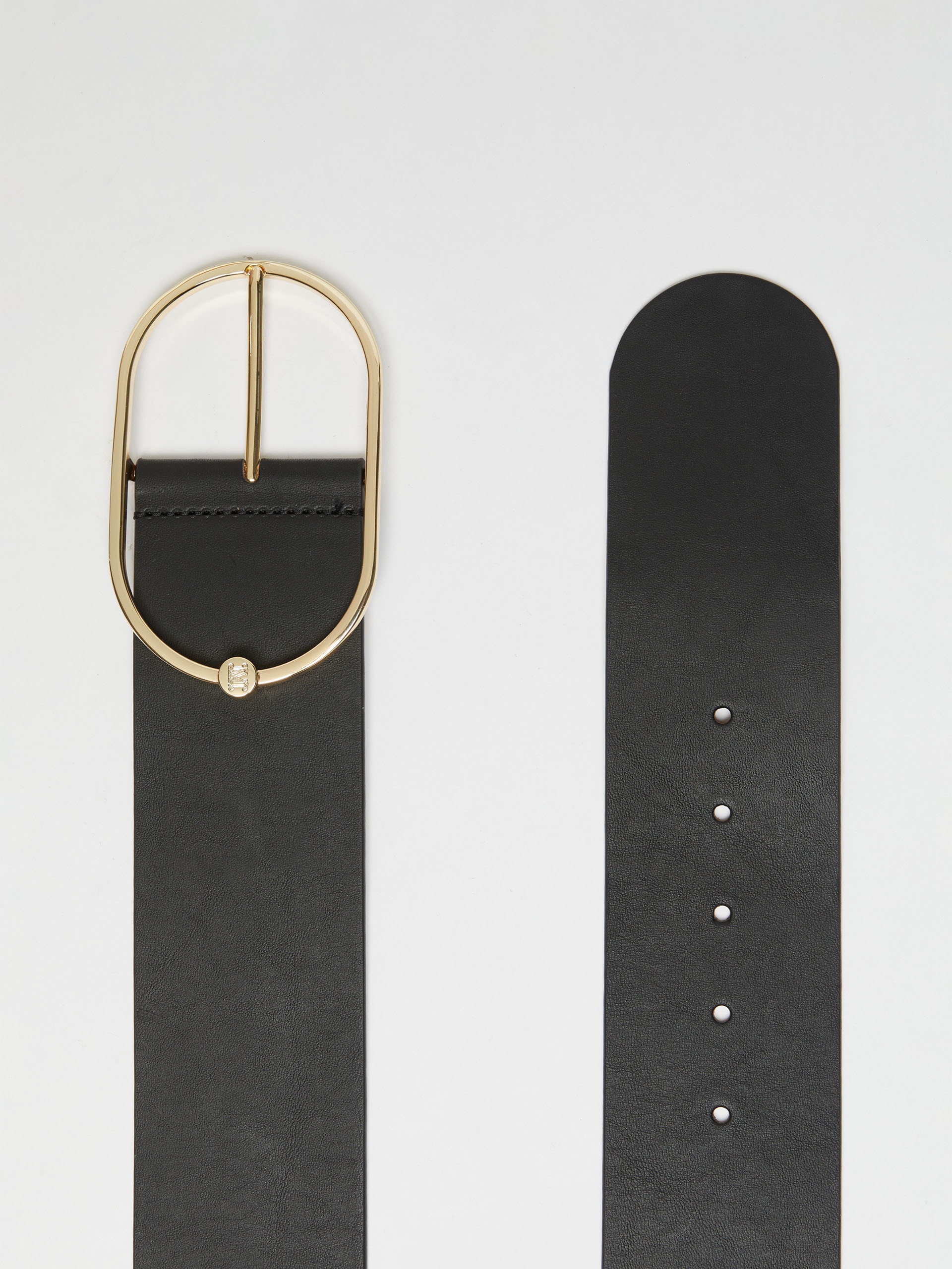 CUOIO60 Wide leather belt - 2