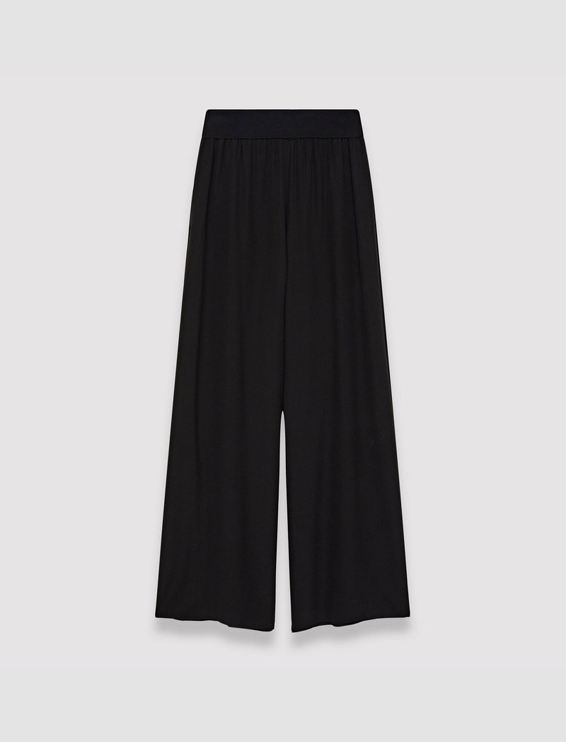 Silk Crepe de Soie Hulin Trousers 1
