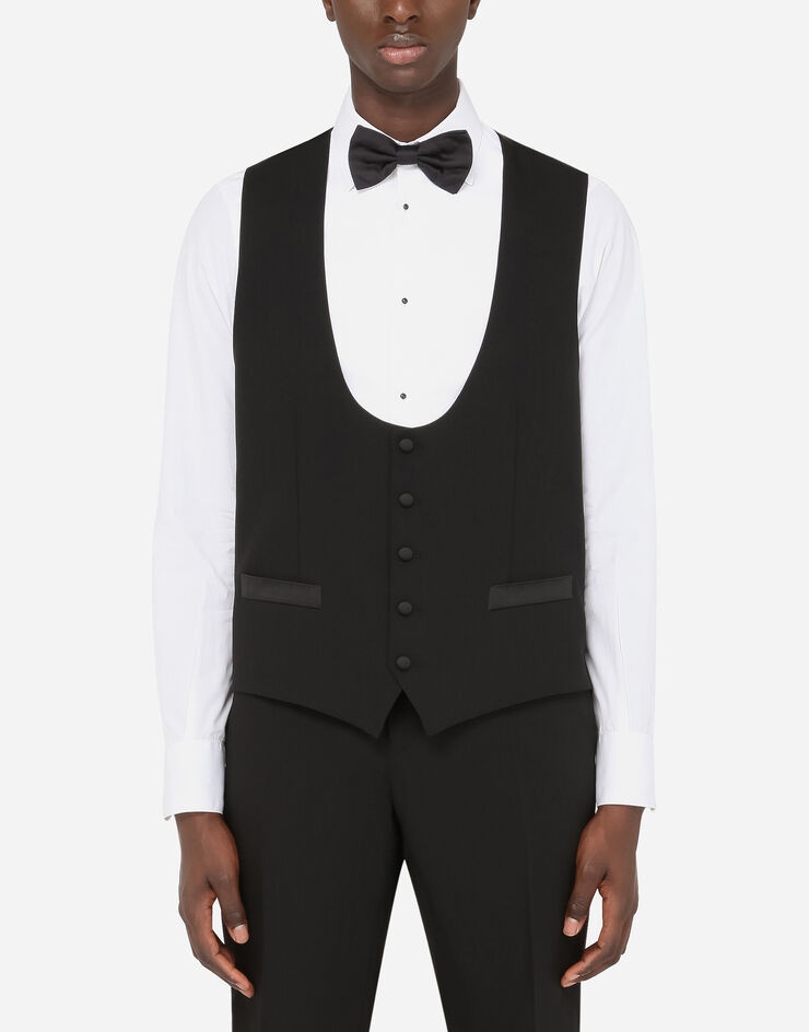 Wool Martini-fit tuxedo suit - 10