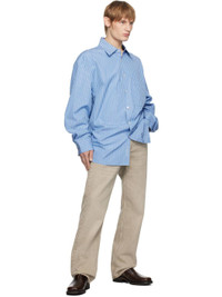 Tシャツ・カットソー WOOYOUNGMI SS25 Light blue poplin shirt (W251DS01 802L) 1000005278375_MIUMIUWMAIN-