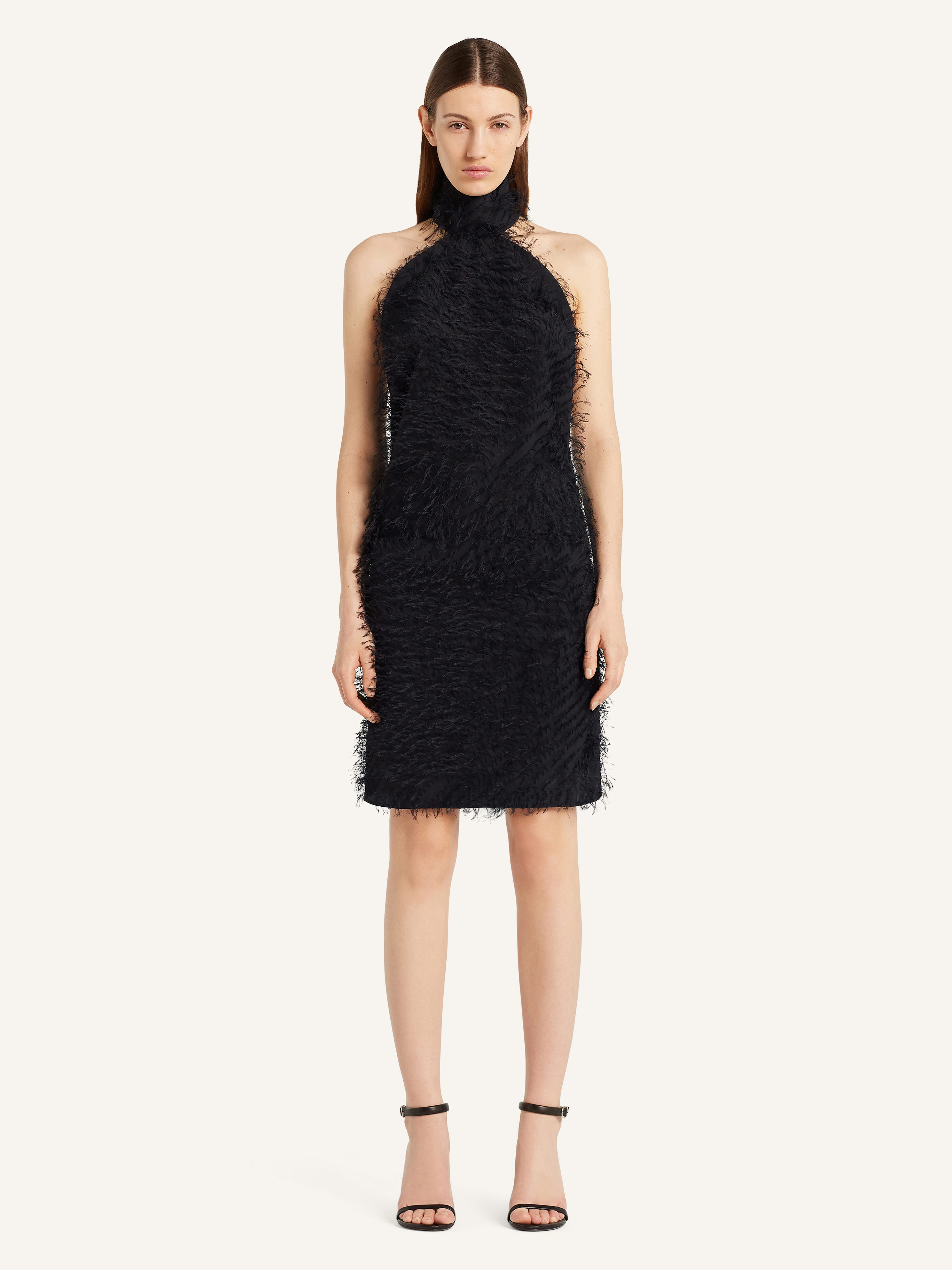 ILLUSION CIRCLE SHIVERING DRESS - 2