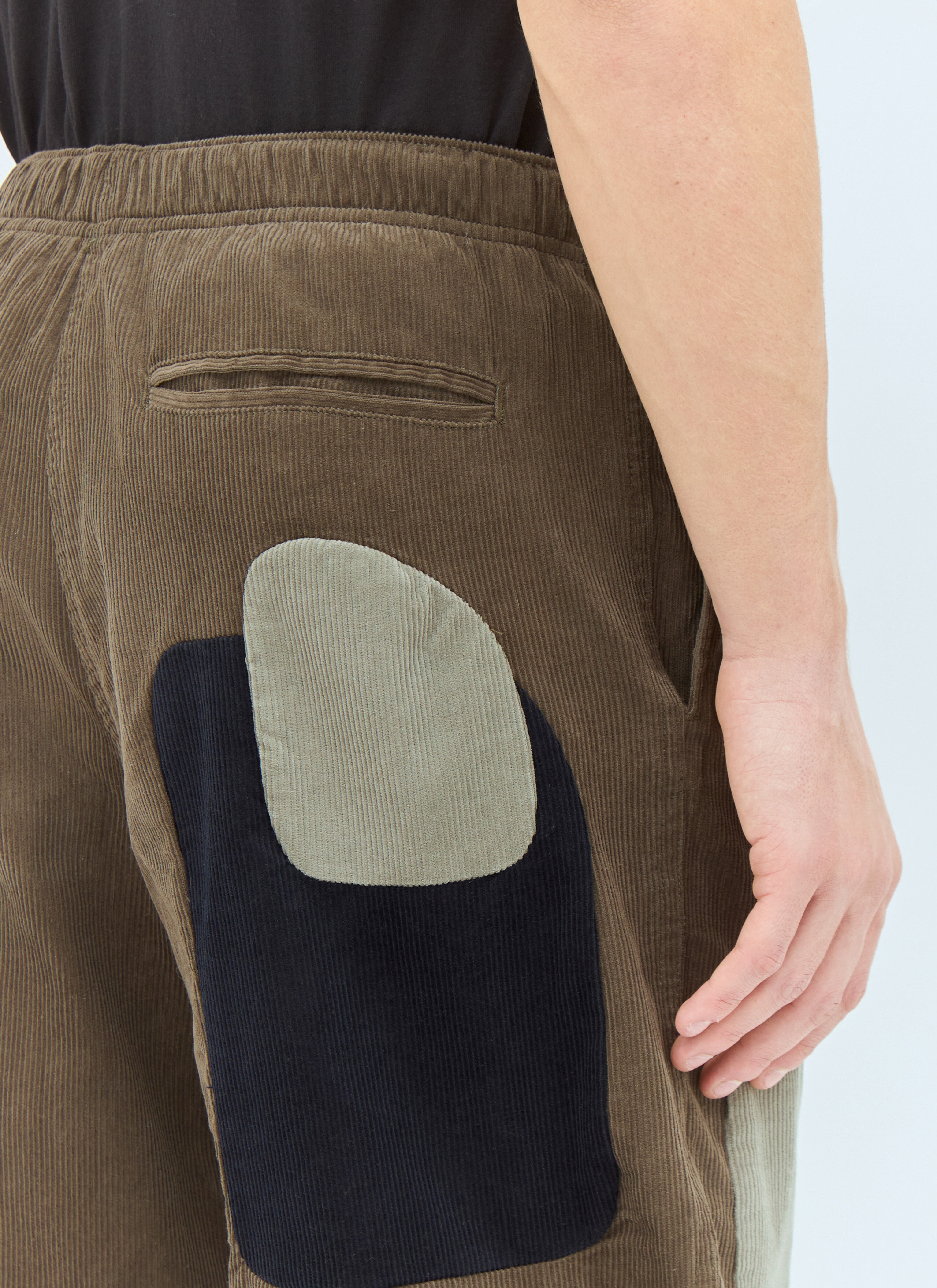 Cord Climber Patchwork Pants - 3