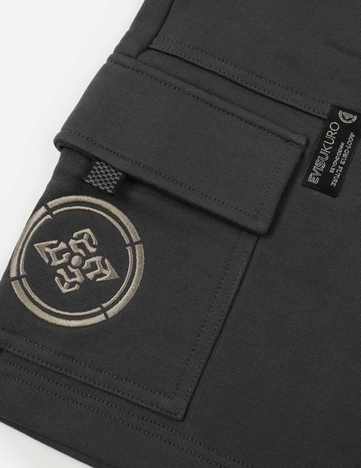 Multi-Pocket Cargo Sweat Shorts - 8