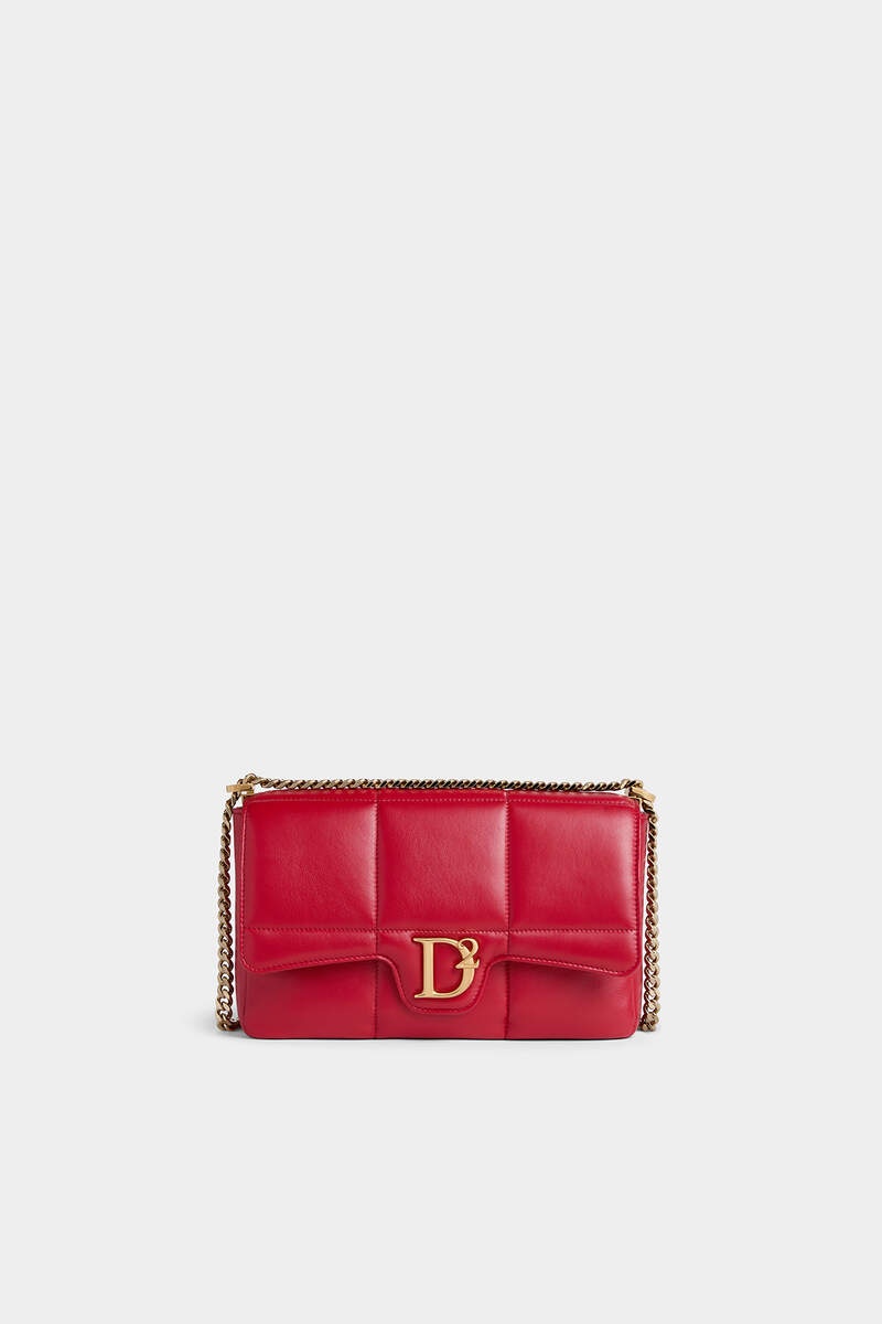 D2 STATEMENT SOFT SHOULDER BAG - 1