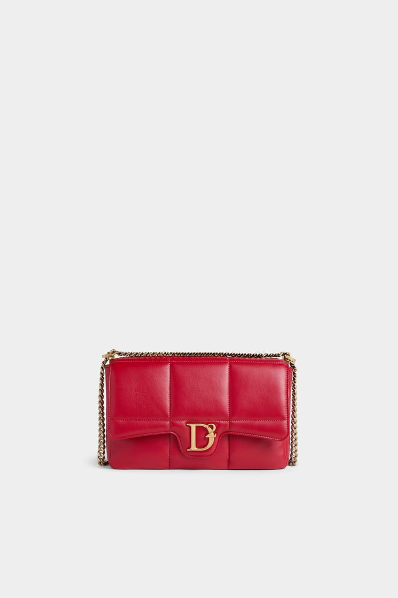D2 STATEMENT SOFT SHOULDER BAG 1
