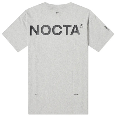 Nike Nike X Nocta Cardinal Stock T-shirt 'Dark Grey' FN7663-063 outlook