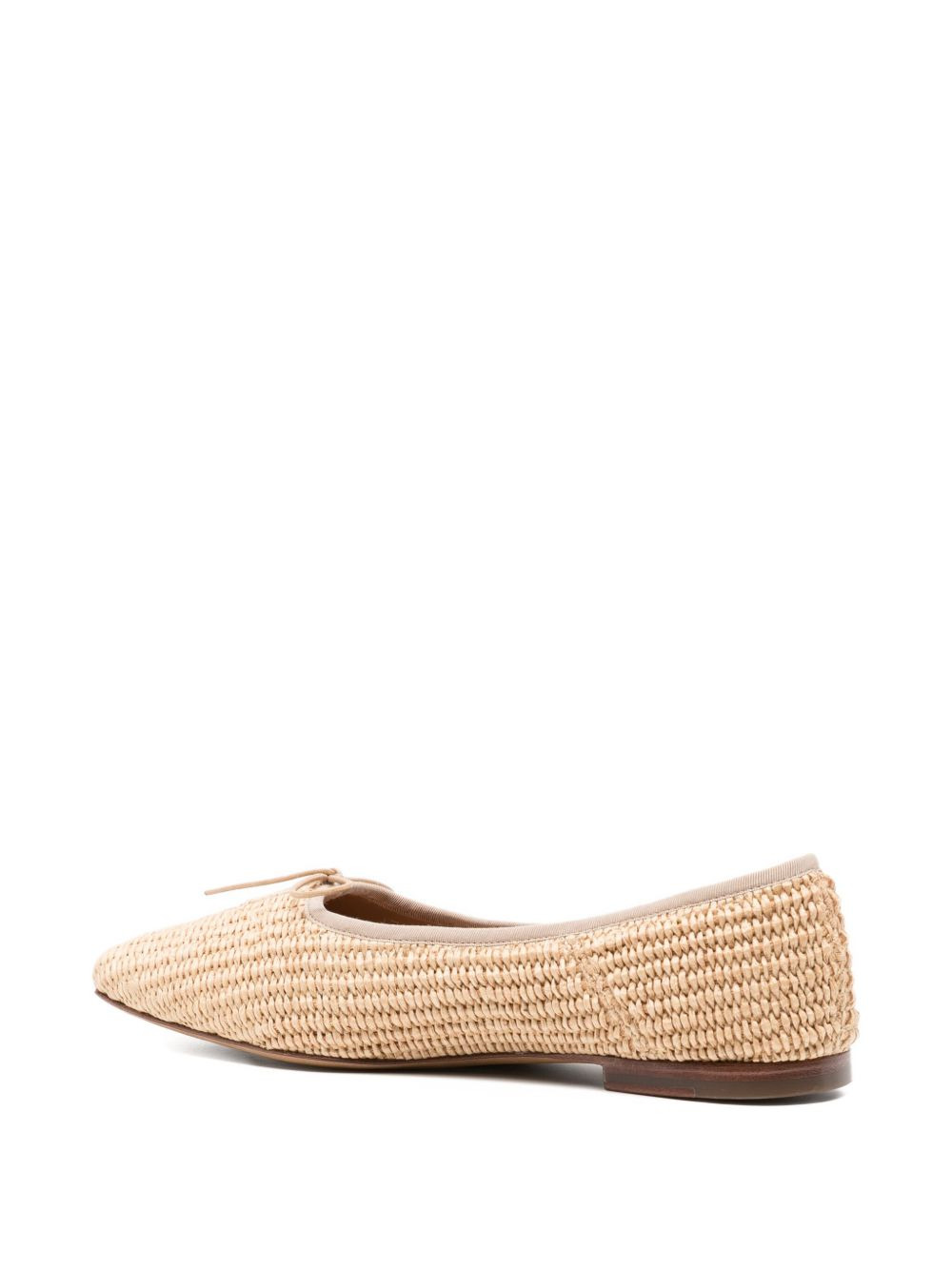 raffia ballet flats - 3