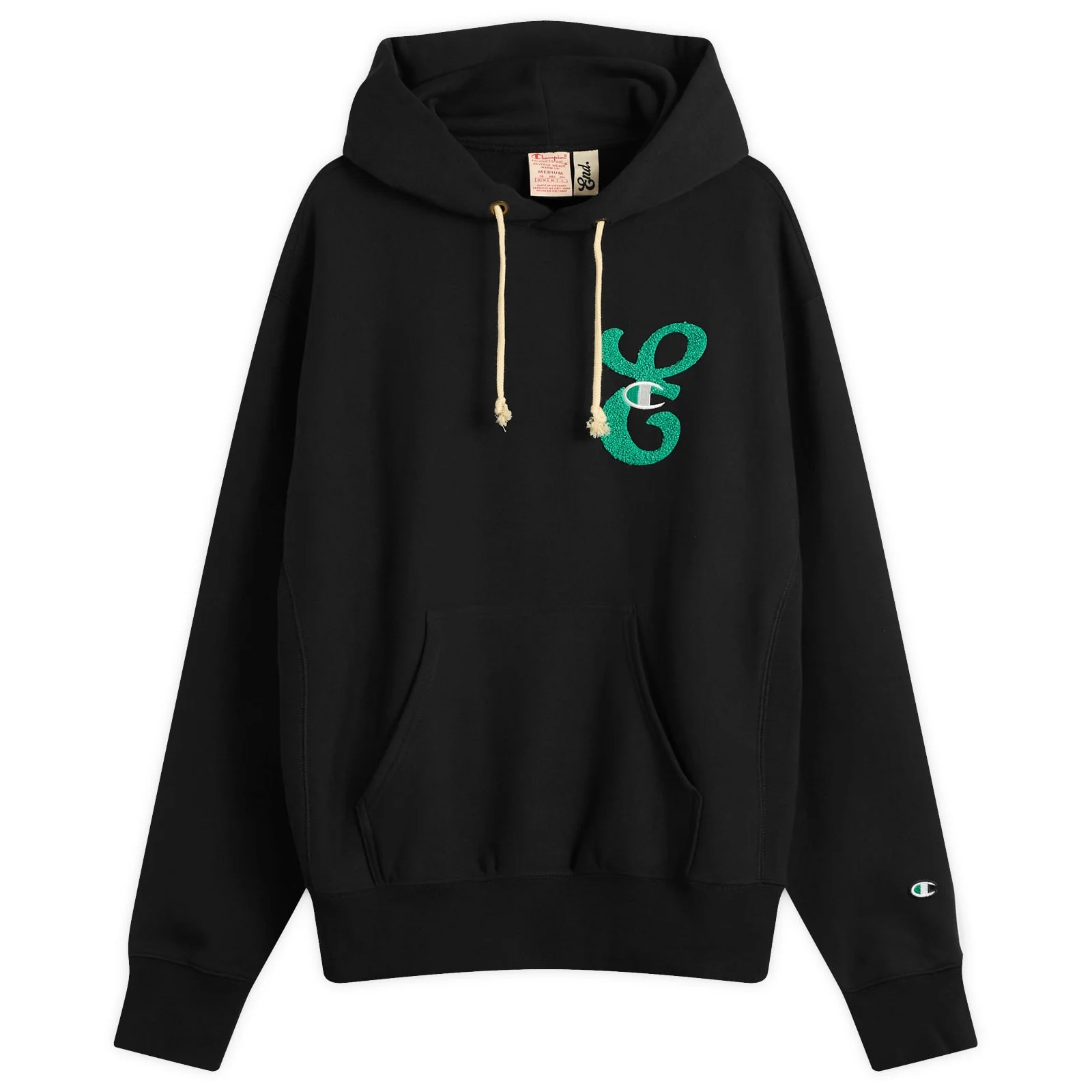 Champion for E by END. Hoodie 'Emerald' - 1