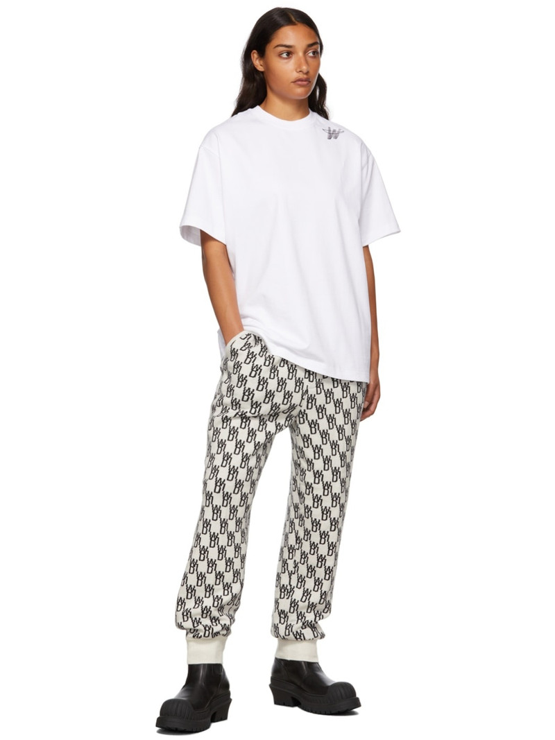 We11done White Logo T-Shirt outlook