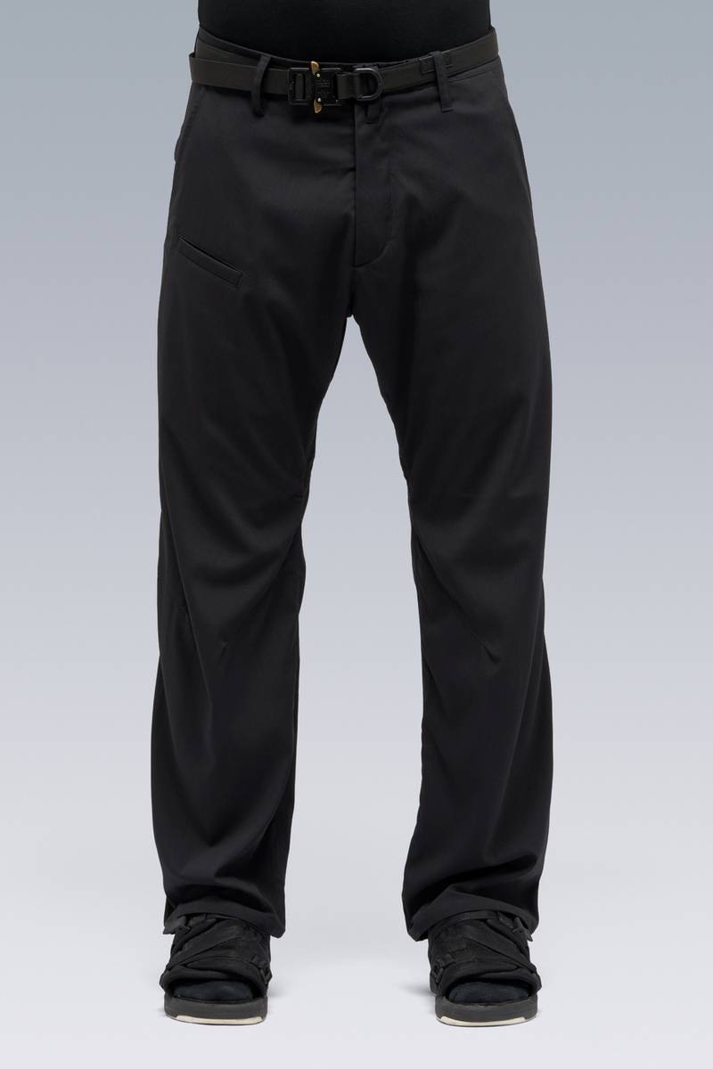 P39-M Nylon Stretch 8-Pocket Trouser Black - 1
