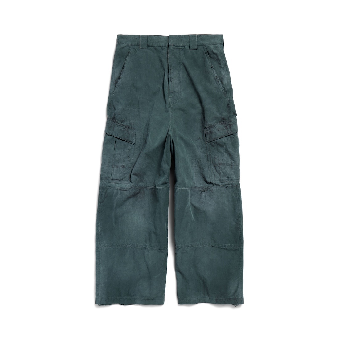 Men's Large Cargo Pants in Forest Green - 1