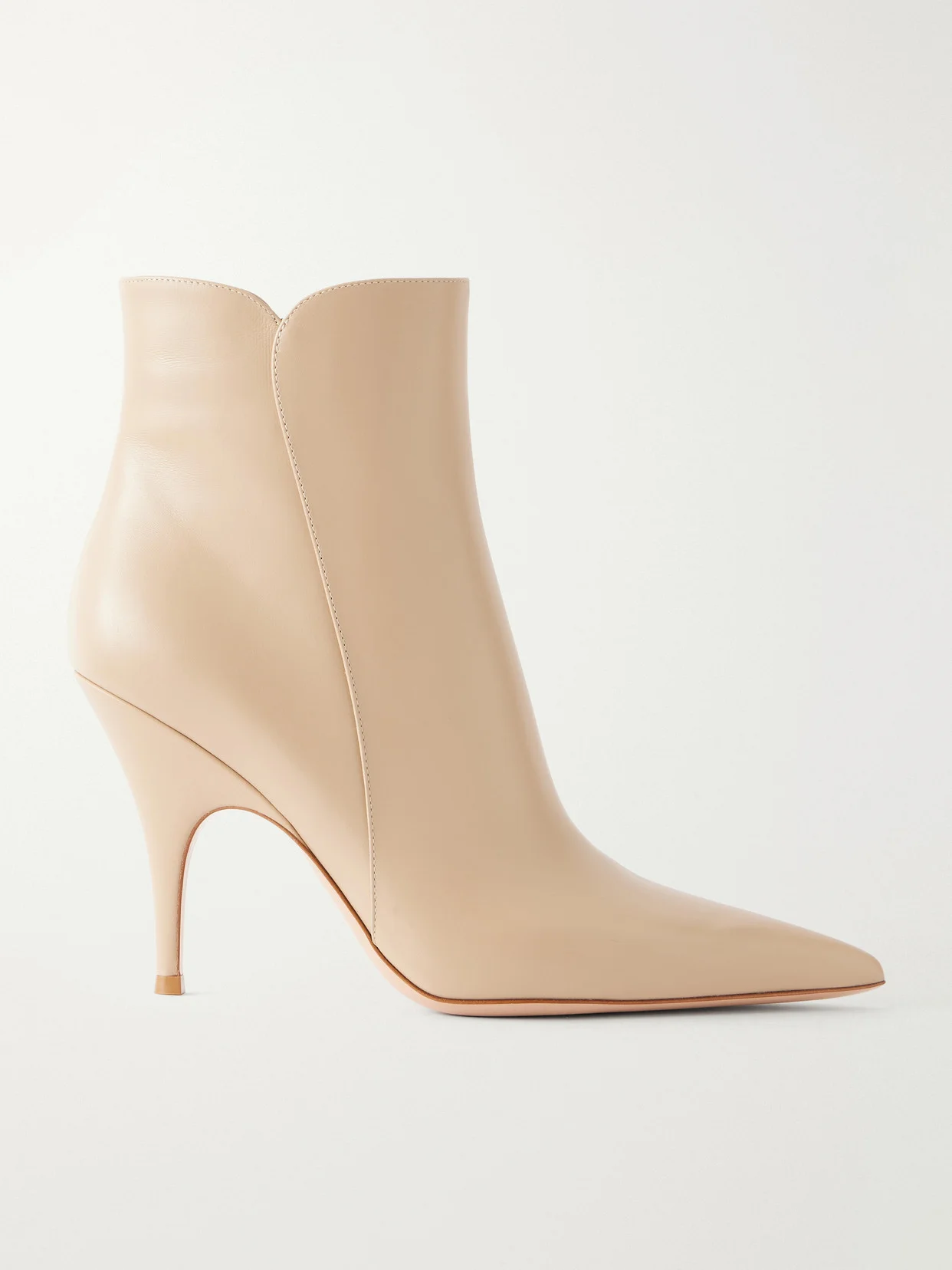 Sofia 95 Leather Ankle Boots - 1