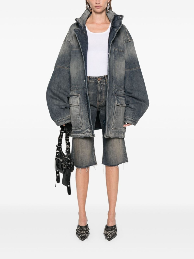 BALENCIAGA faded denim jacket outlook