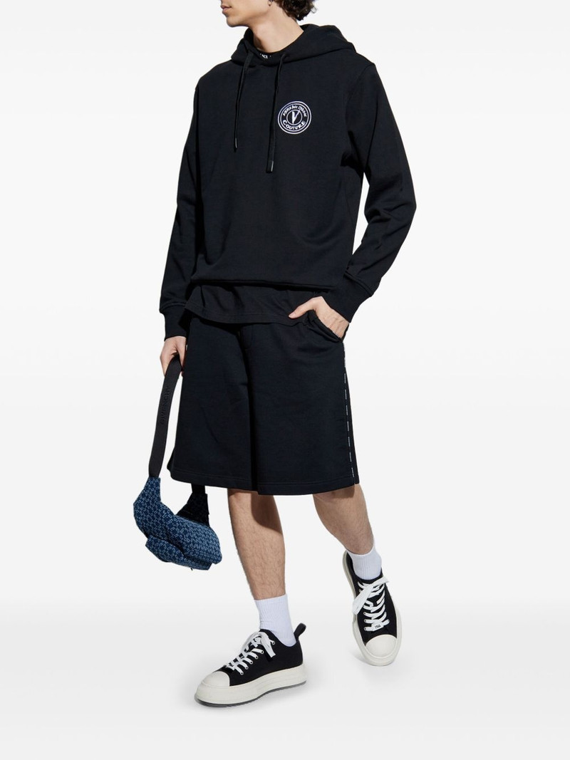 VERSACE JEANS COUTURE V-Emblem hoodie outlook