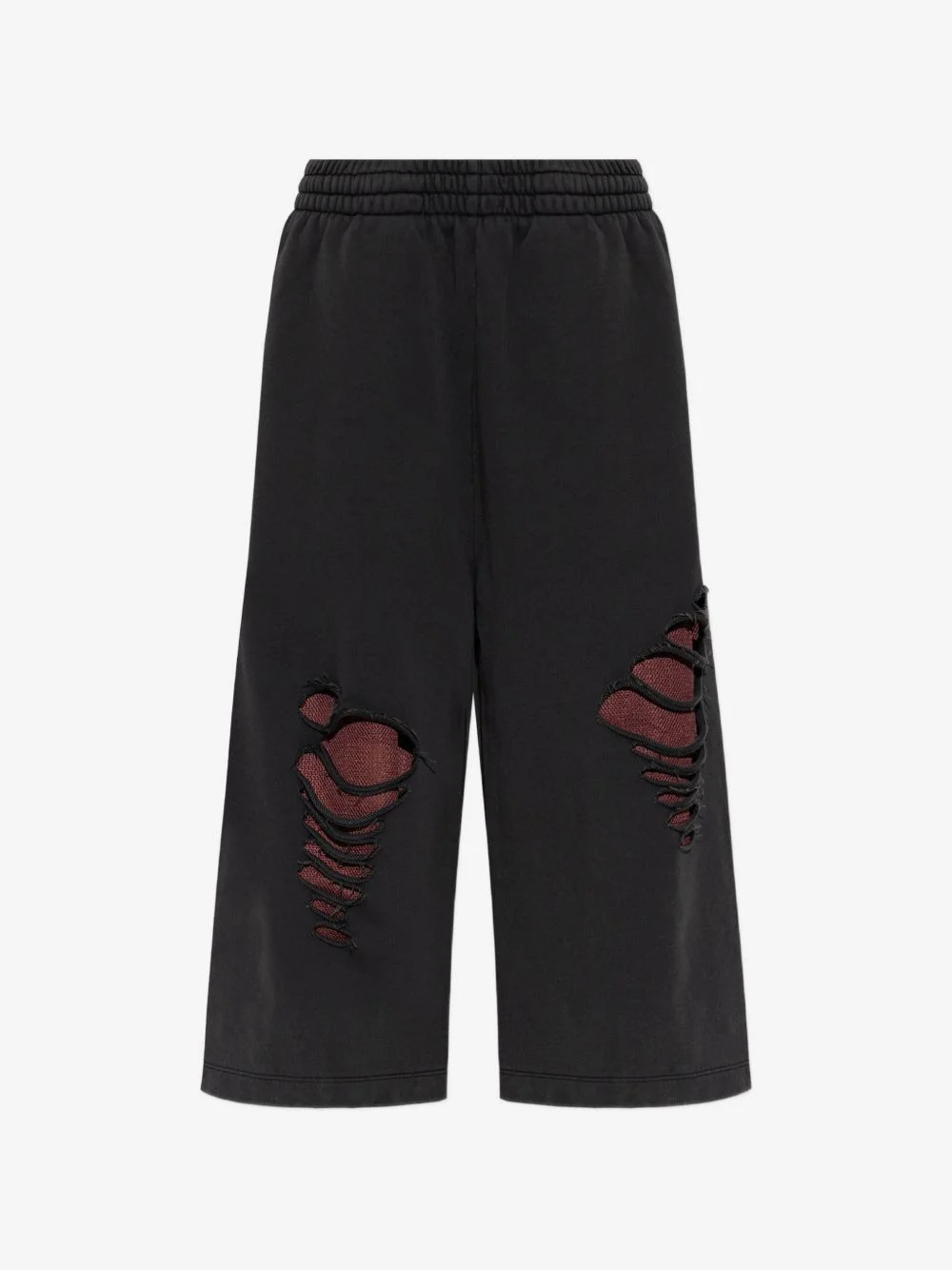 distressed-effect track pants - 1