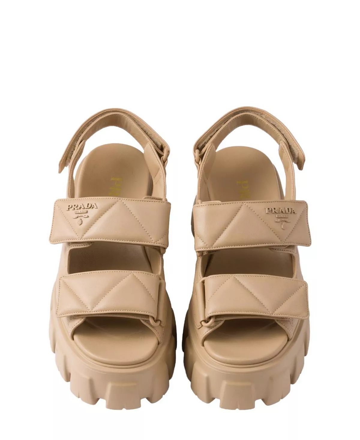Women's Monolith Nappa Leather Sandals - 3