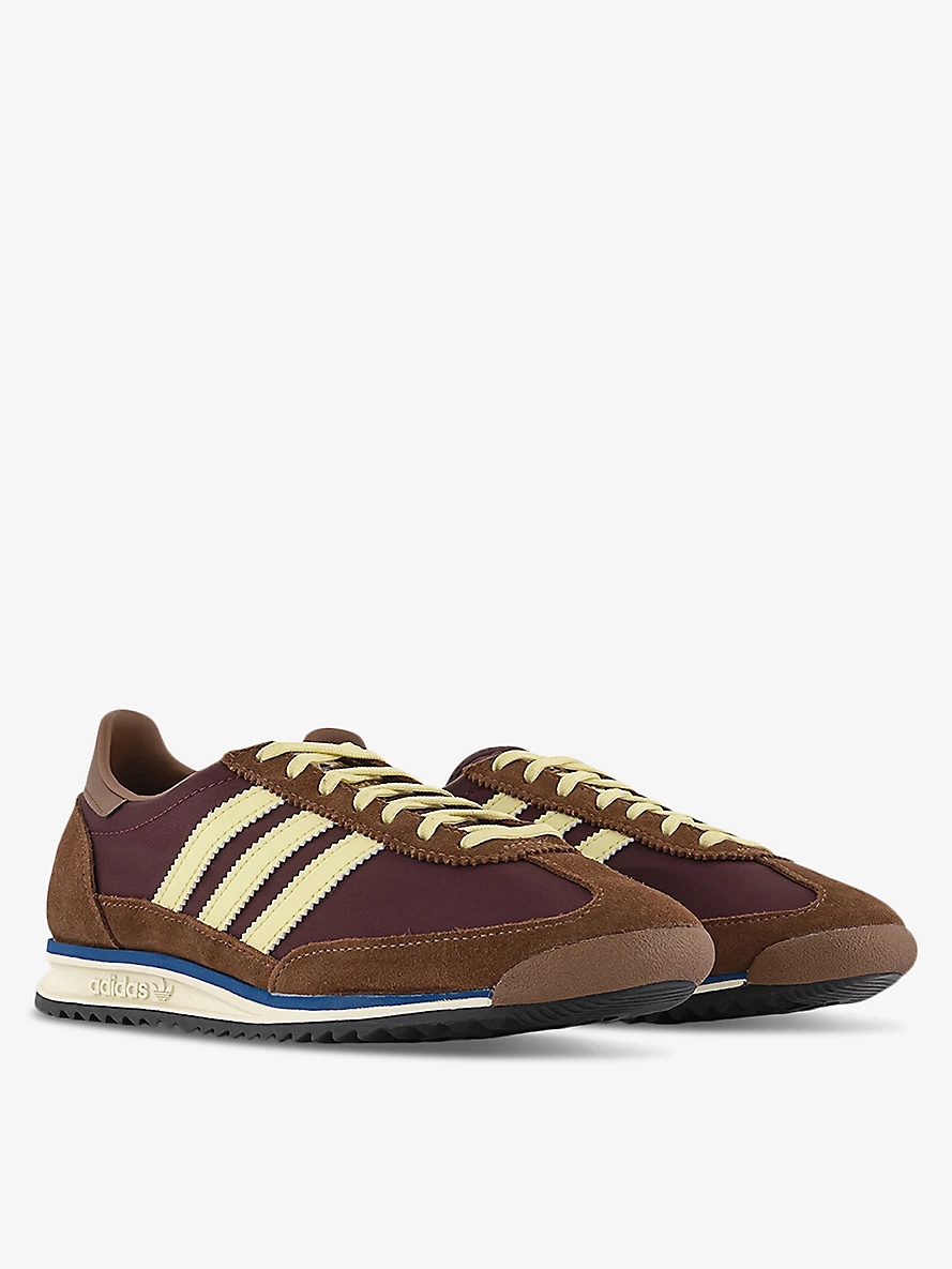 adidas x Wales Bonner brand-stripe woven low-top trainers - 3