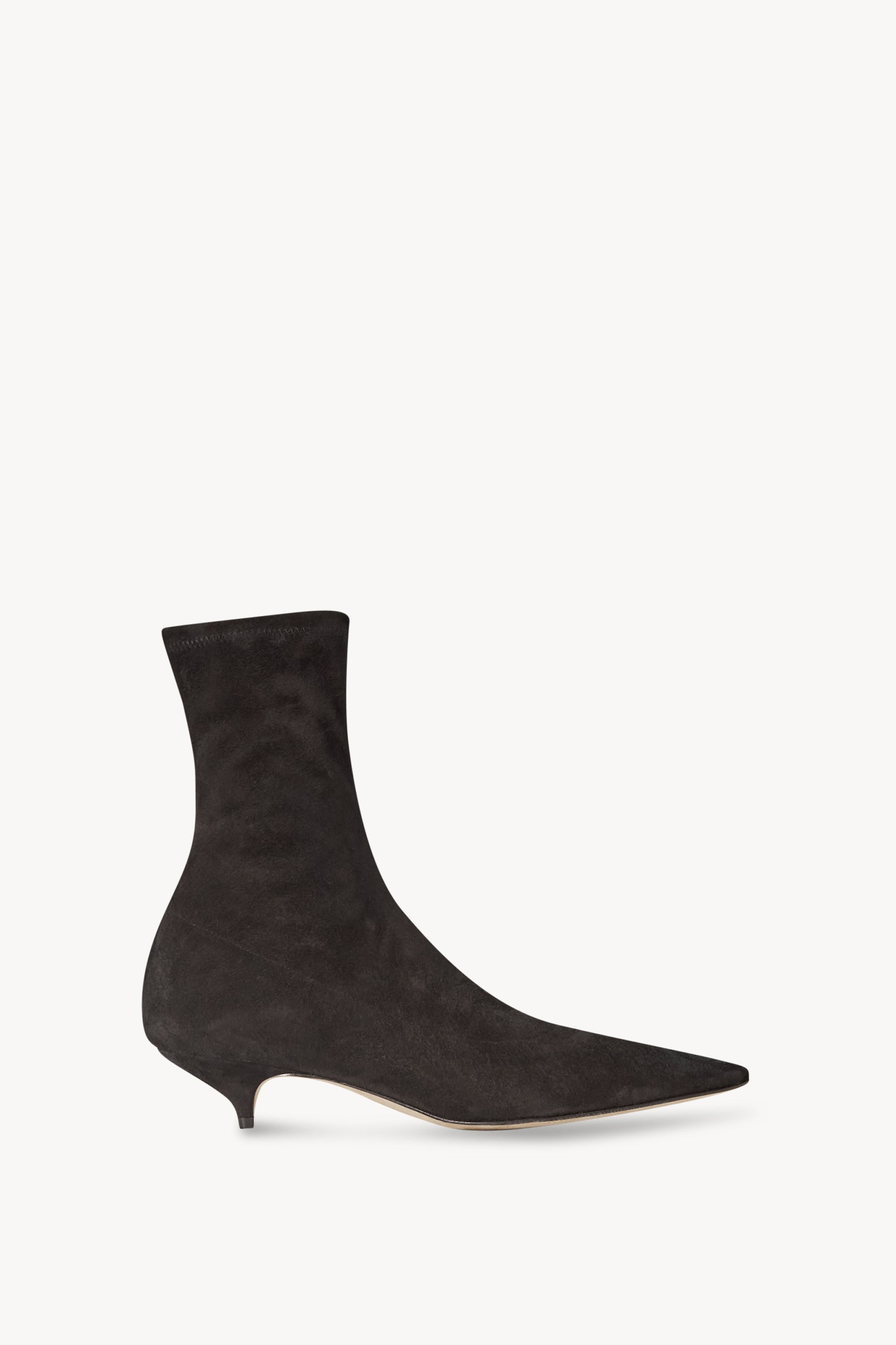 Liisa Kitten Boot in Suede - 1