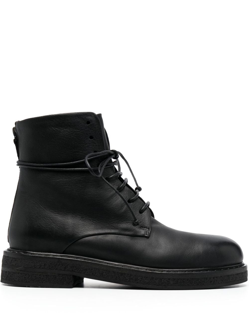 40mm zip-up leather boots - 1