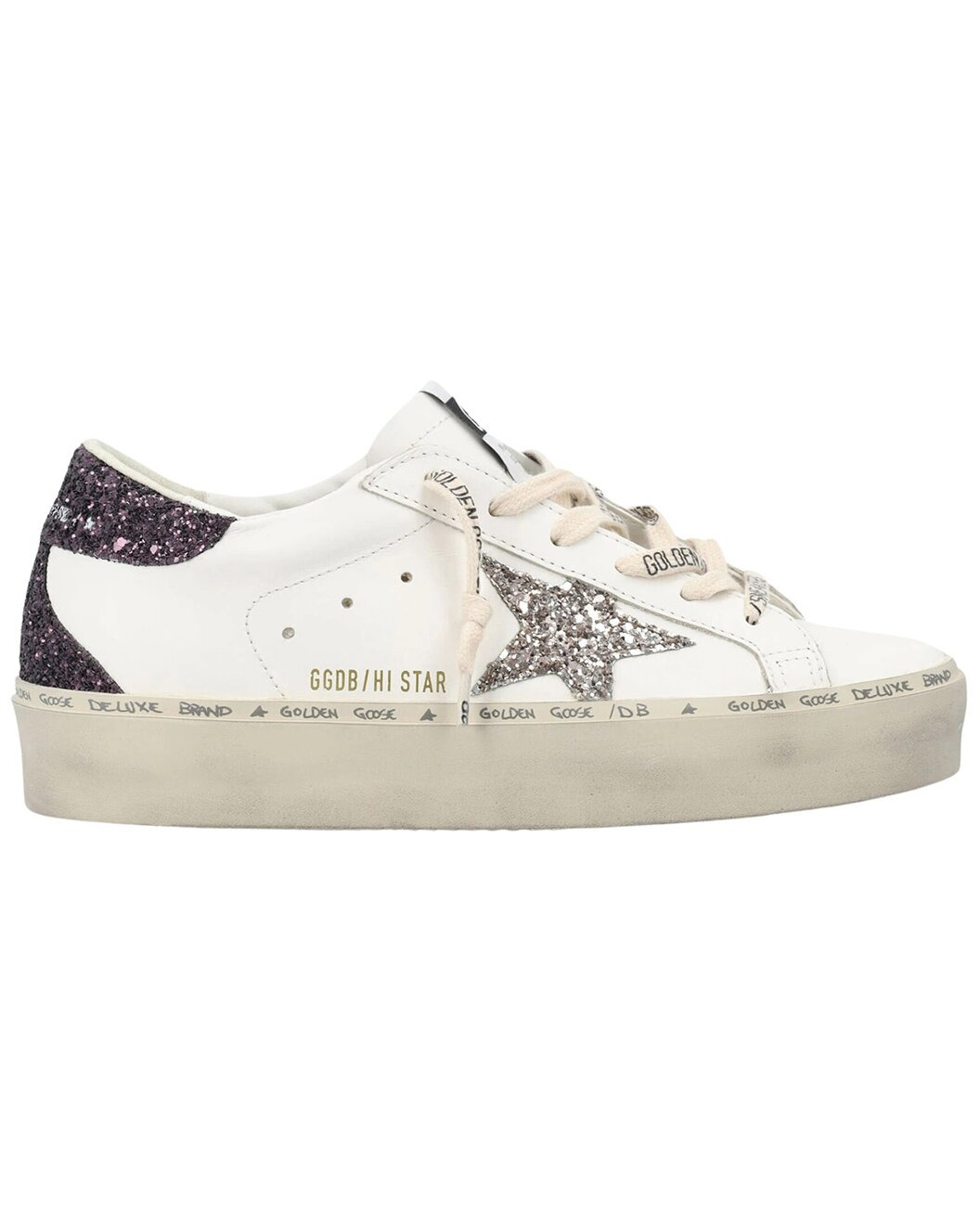Golden Goose Hi Star Leather Sneaker - 1