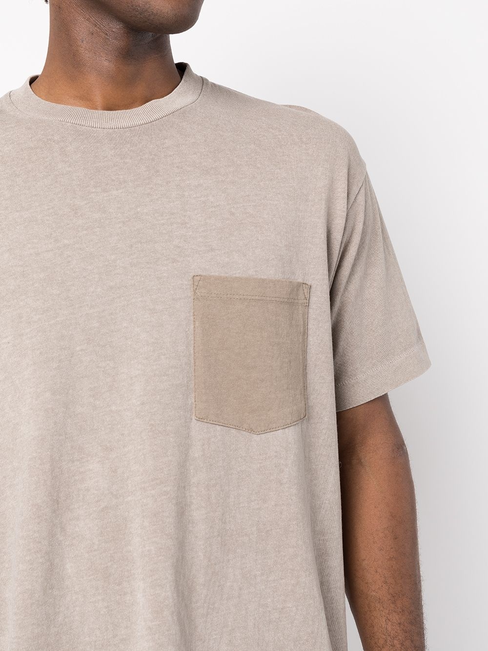 chest-pocket fitted T-shirt - 5