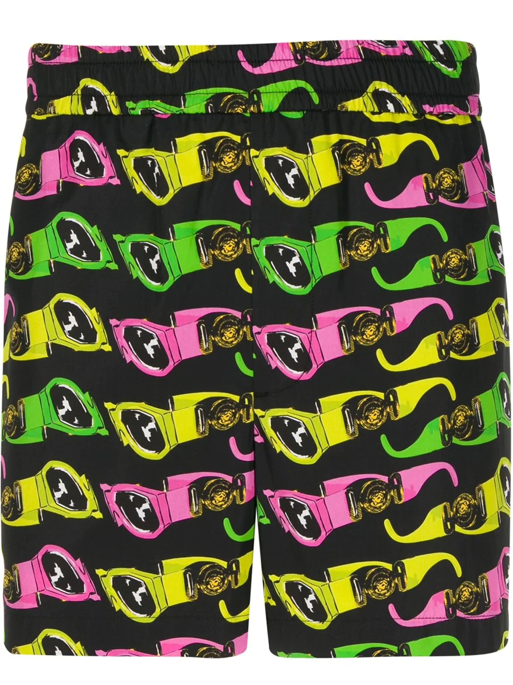 sunglasses printed track shorts - 1