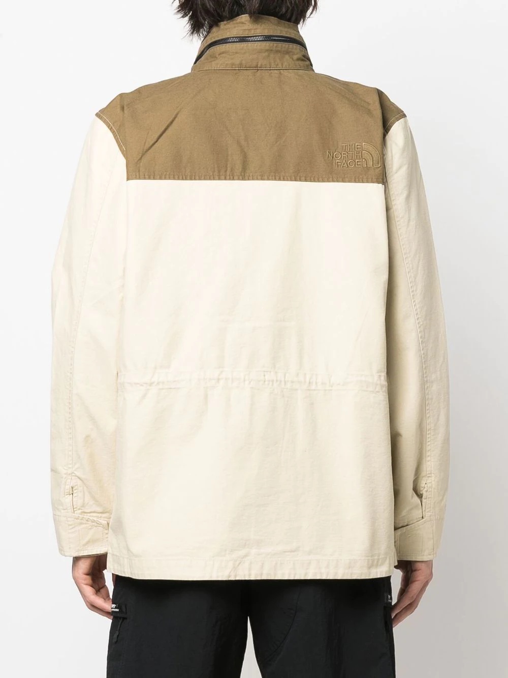 two-tone panelled jacket - 4