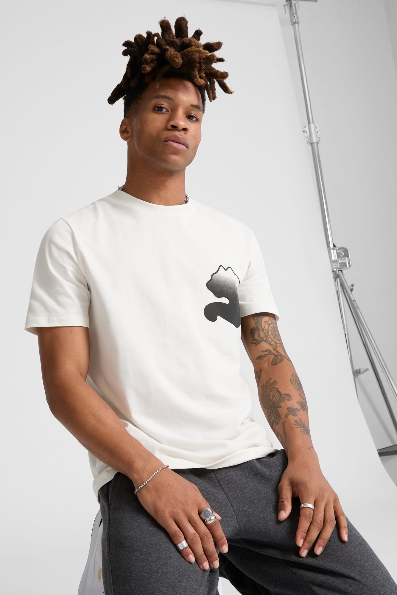 PUMA Men's Logo Tee - 3