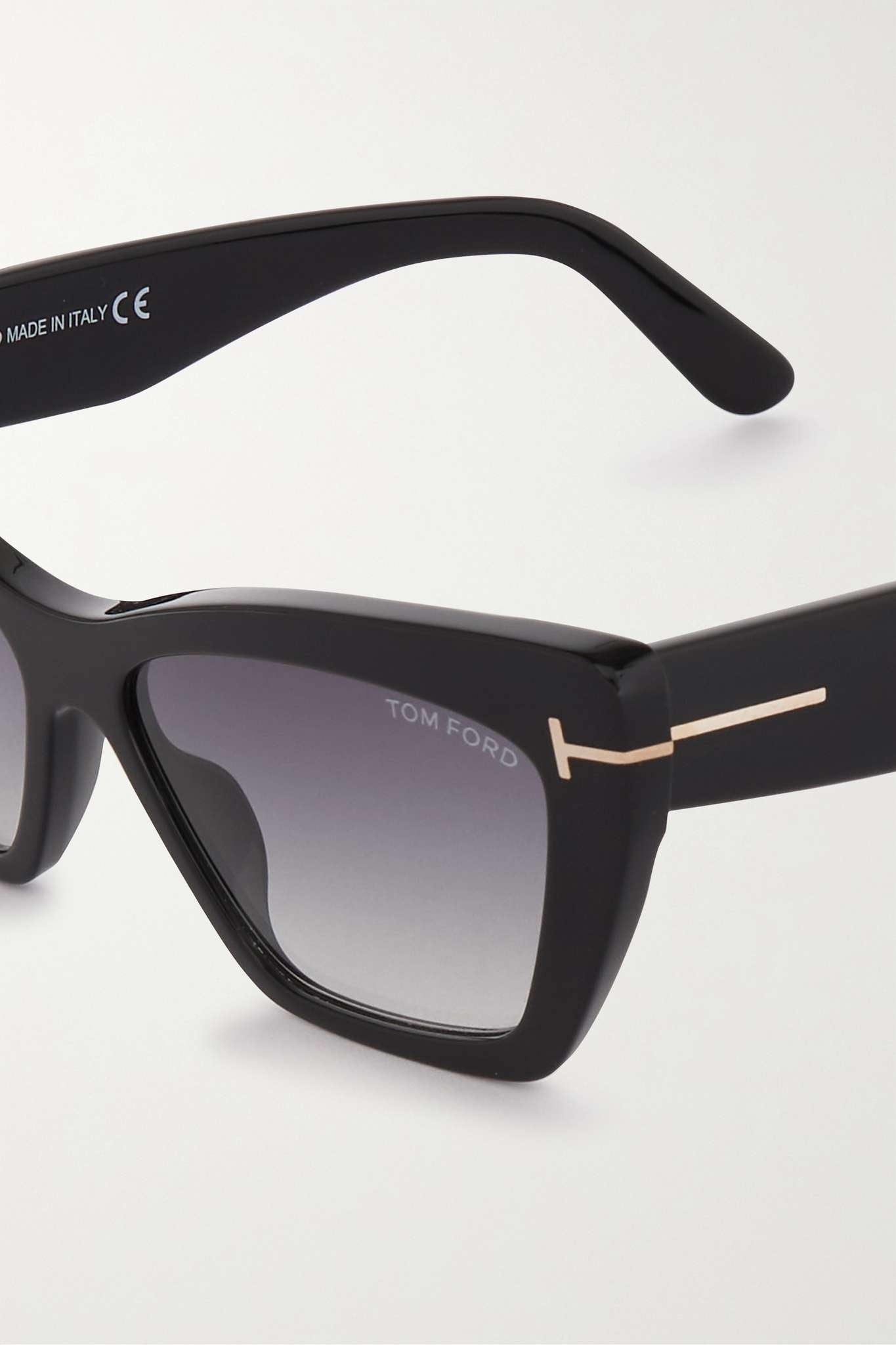 Wyatt cat-eye acetate sunglasses - 4