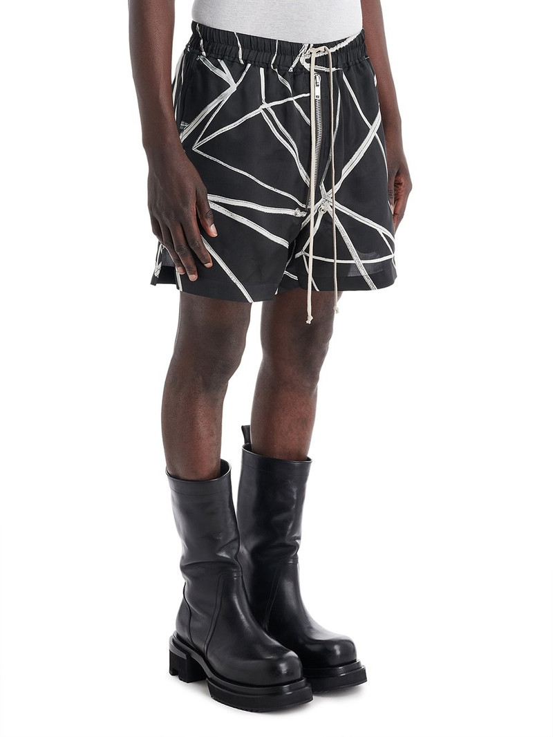 Rick Owens Black Bela Shorts outlook