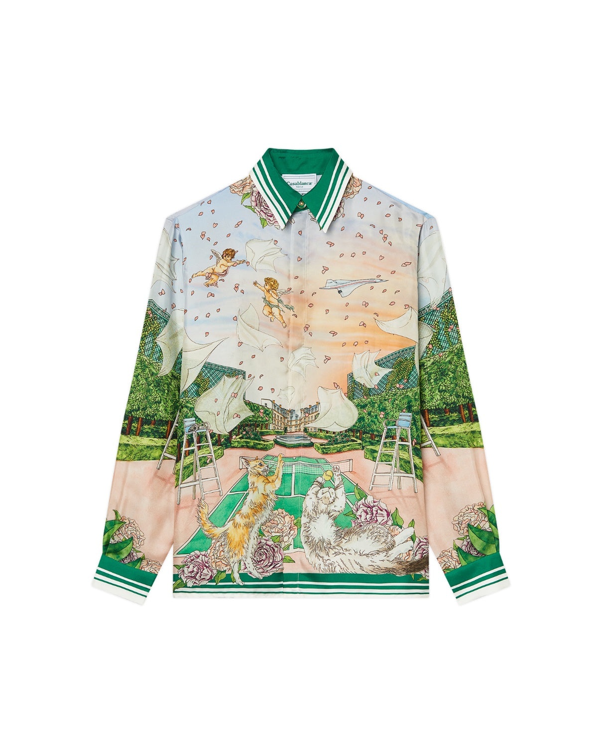 Tennis Club Prive Silk Shirt - 1