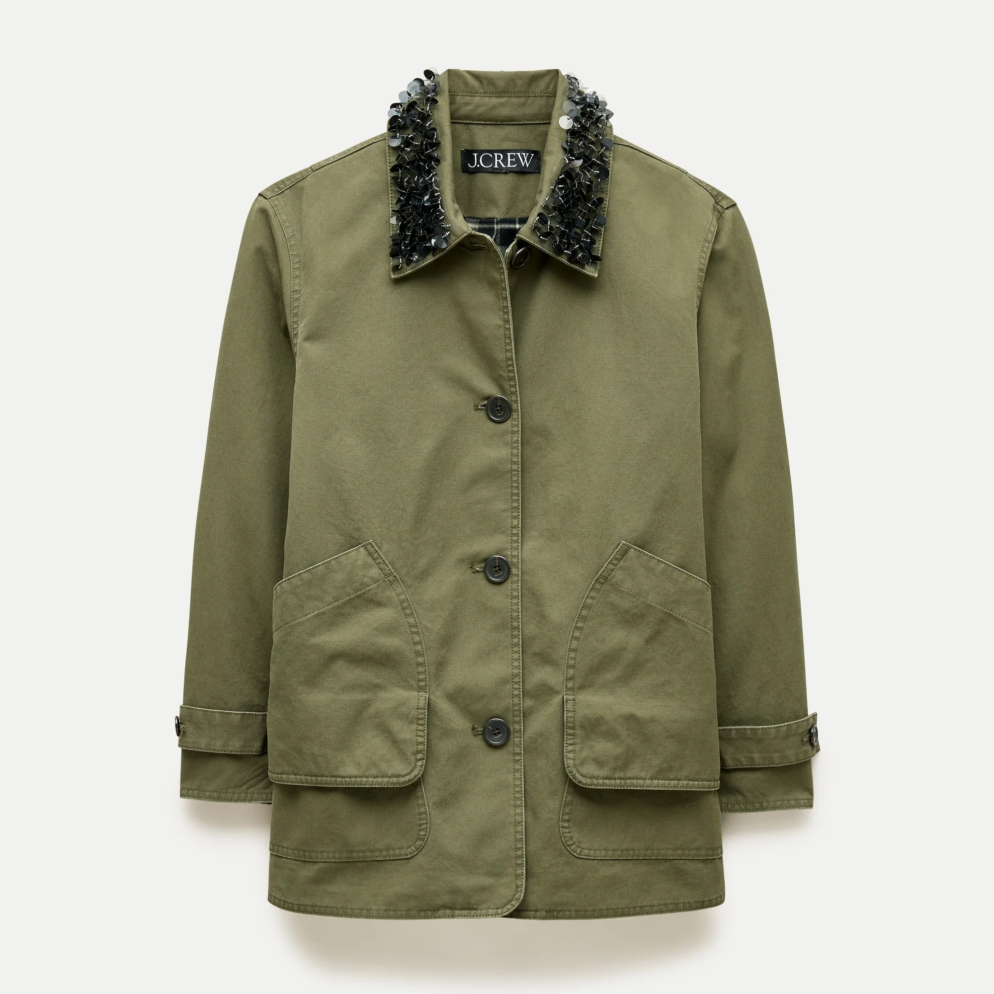 Women's 1983 Barn Jacket™ with embellished collar - 1