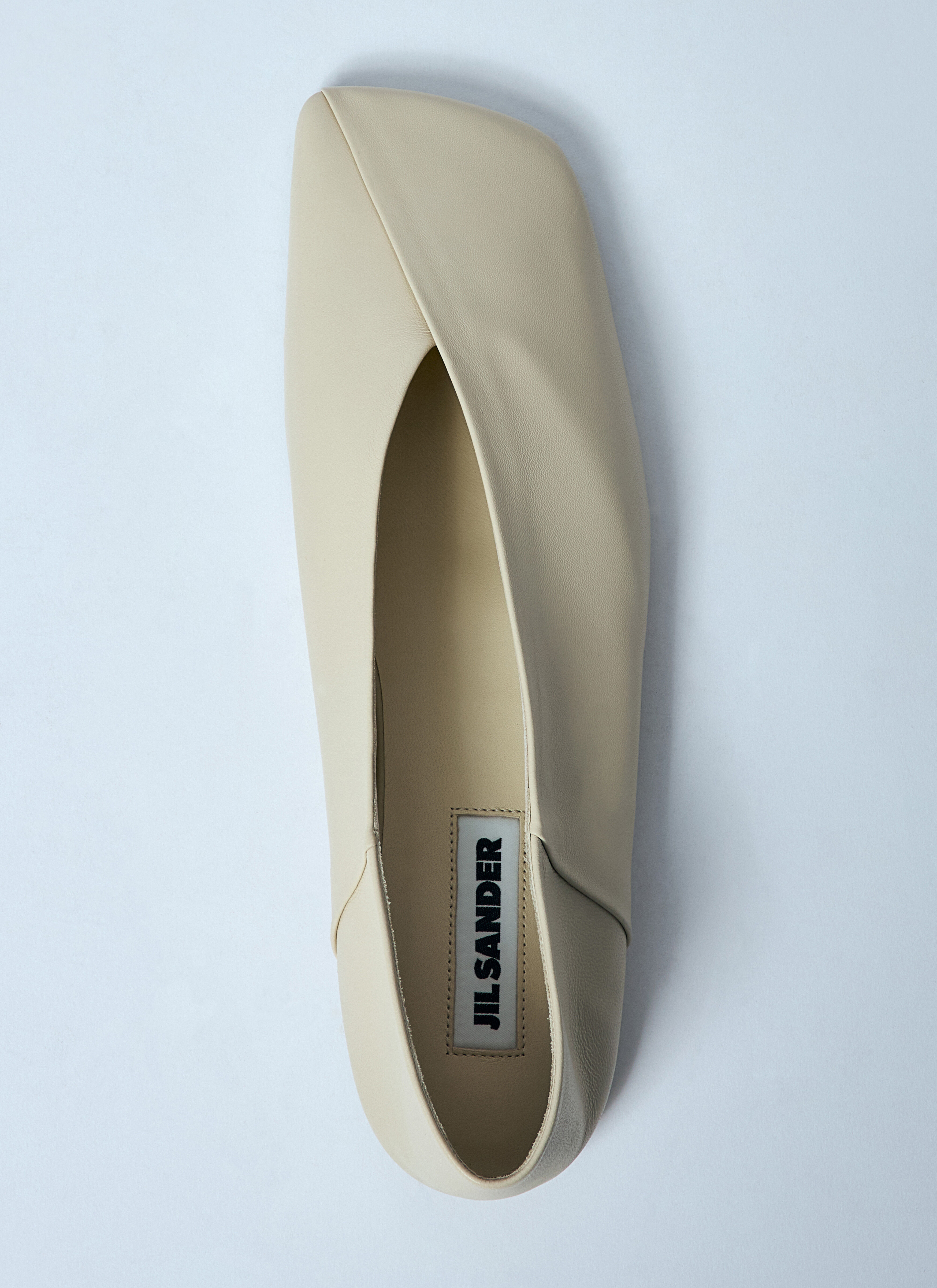 Leather Ballerina Flats - 5