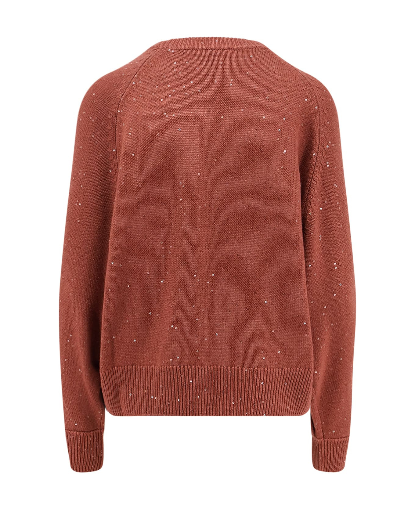Cashmere And Silk Sweater With Sequins - 2