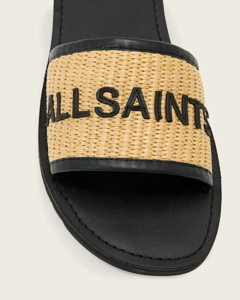 ALLSAINTS HOXTON SINGLE STRAP SLIDERS outlook