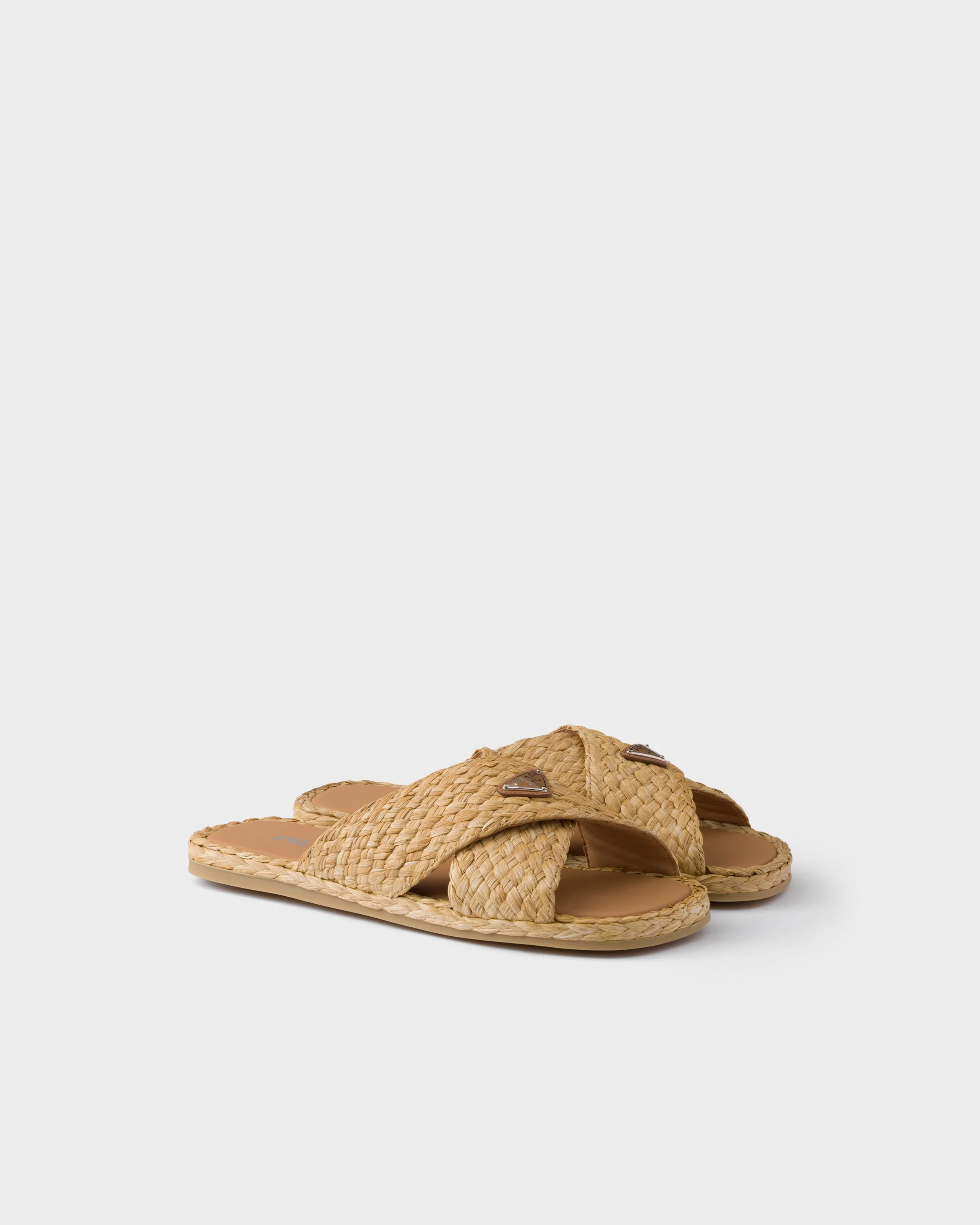 Raffia sandals - 1