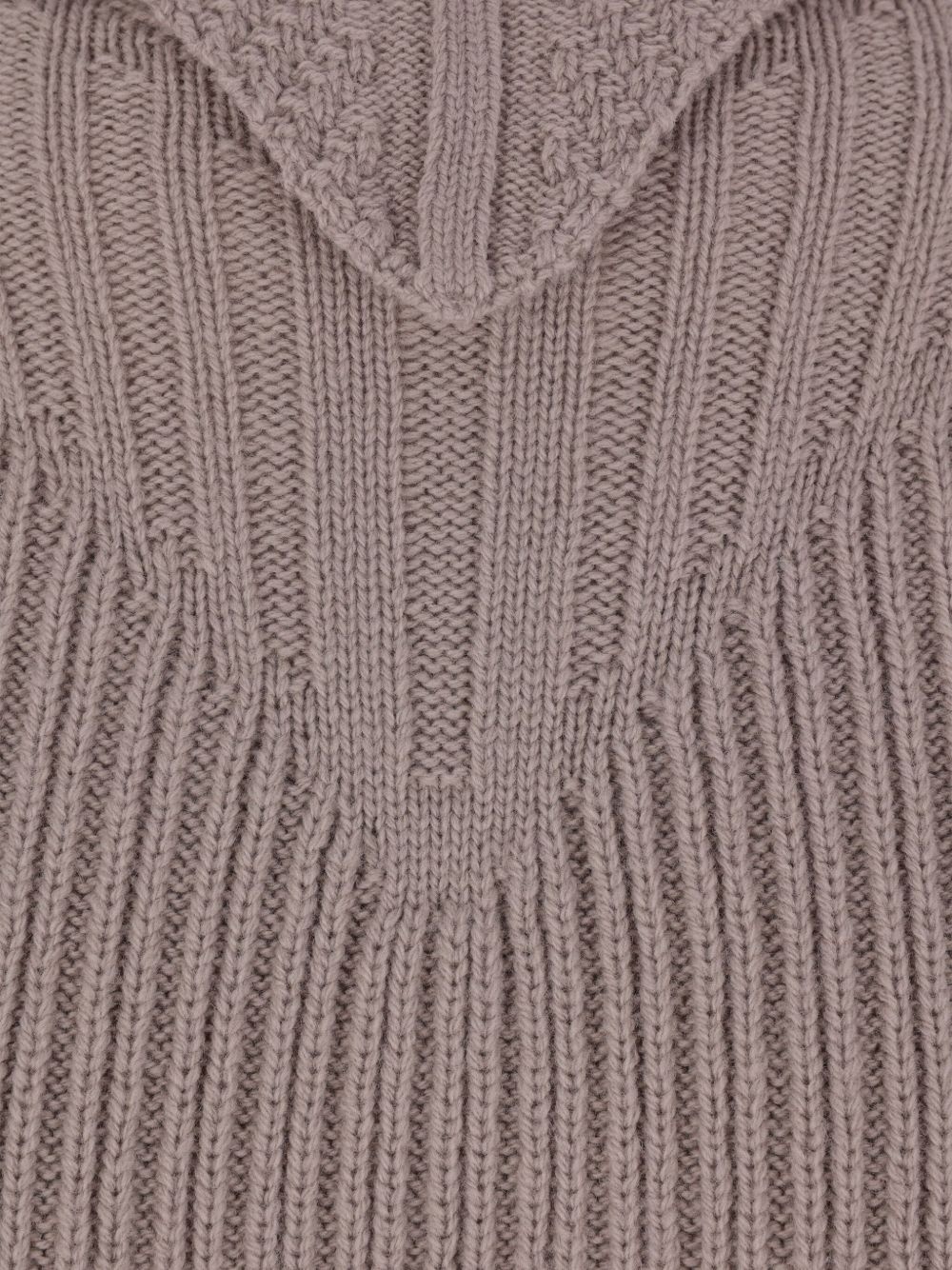 ribbed wool sweater - 3
