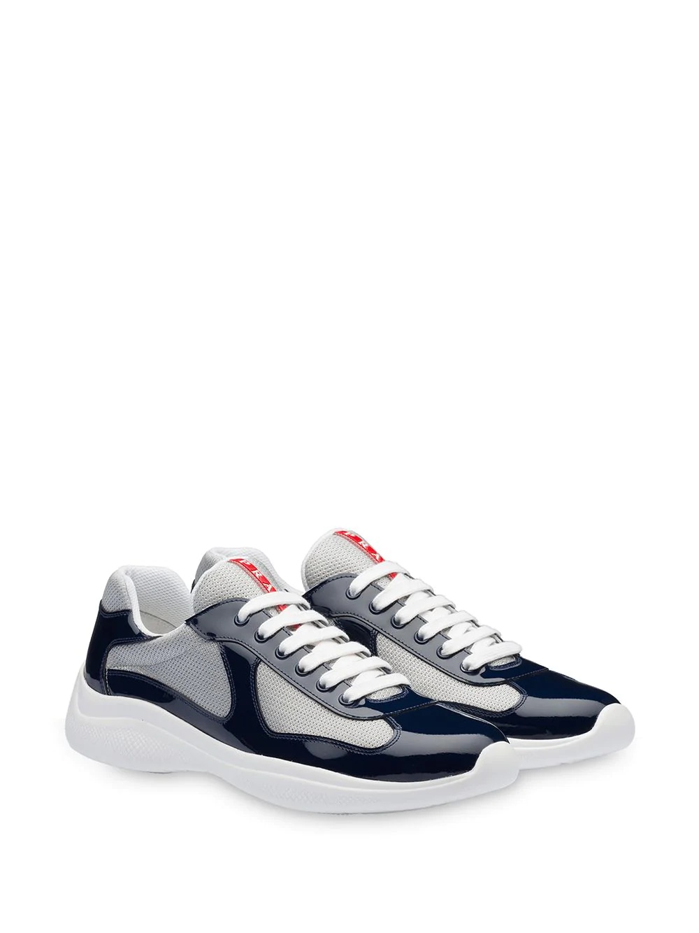 technical fabric sneakers - 2