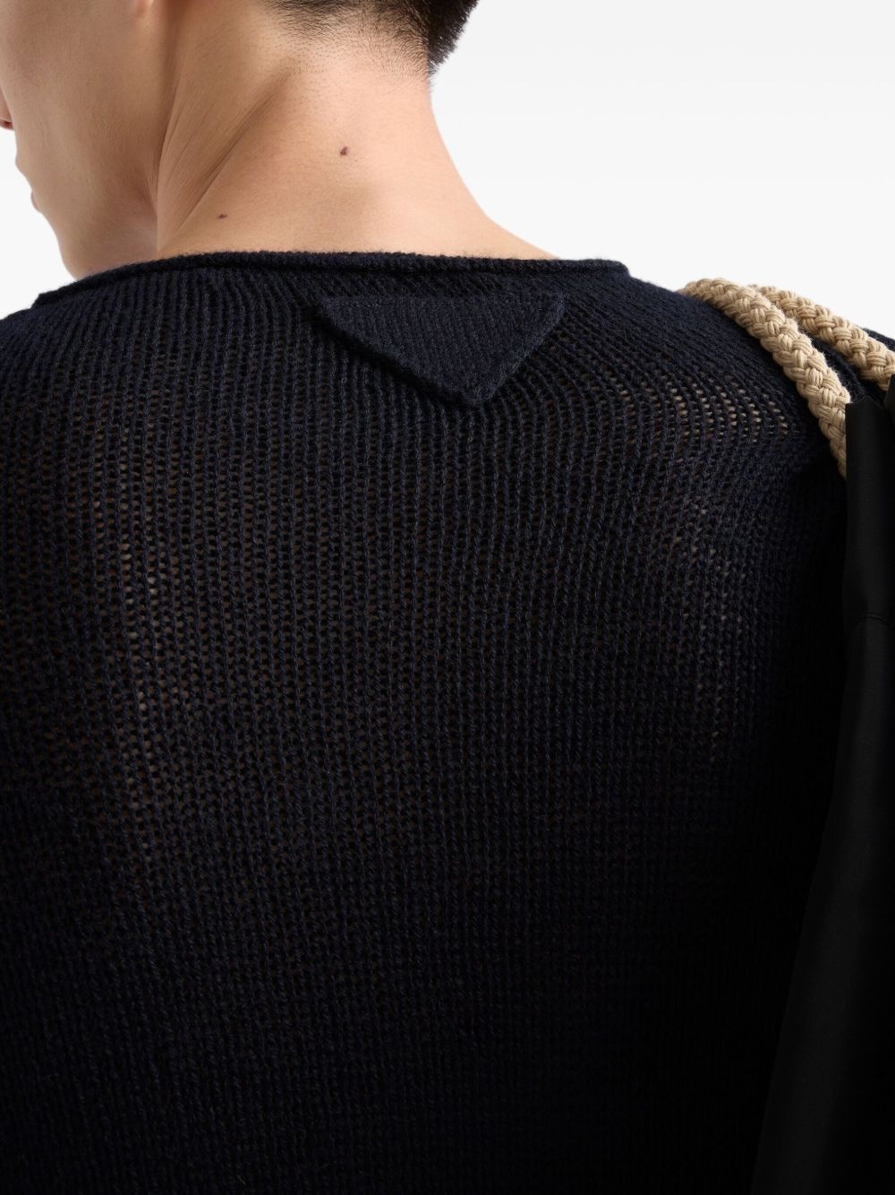 knitted cashmere T-shirt - 5