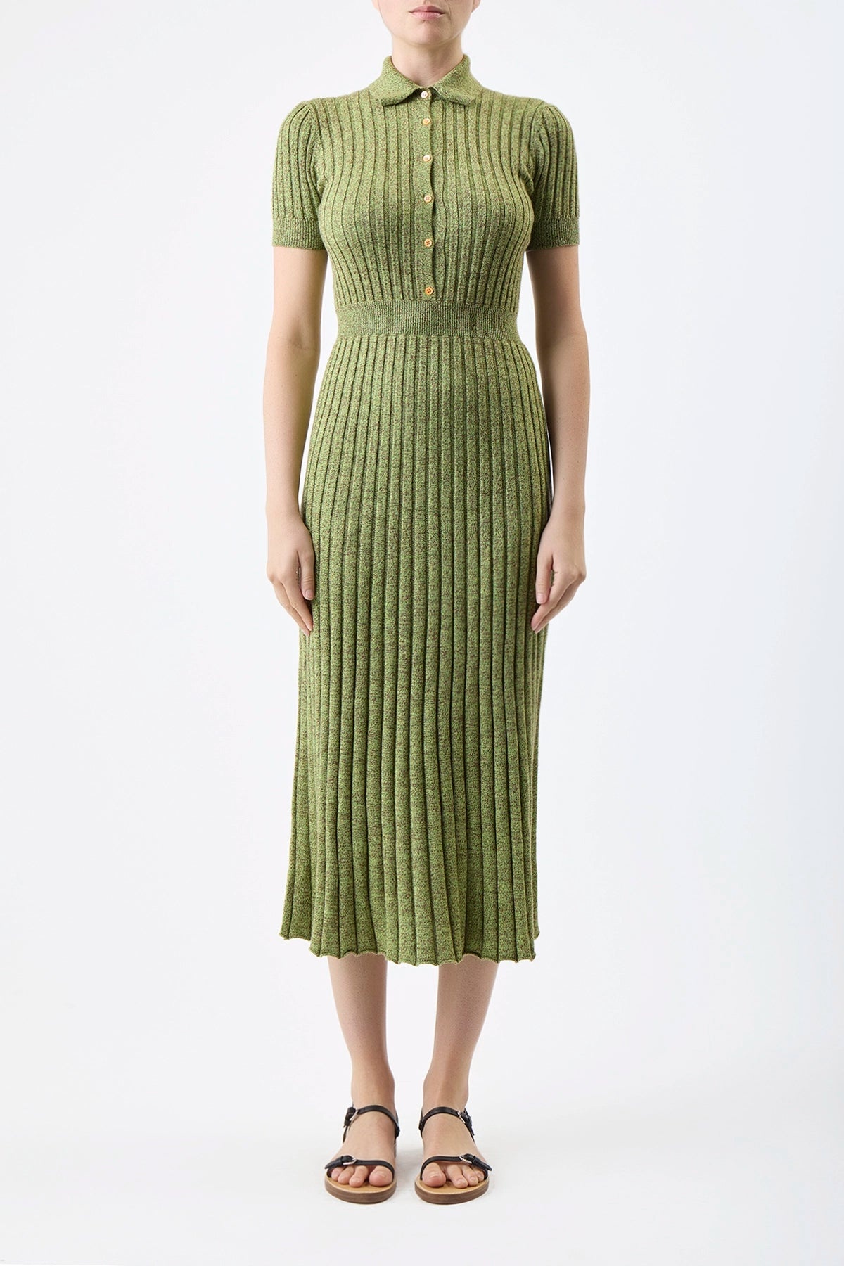 Avant Dress in Silk Cashmere - 2