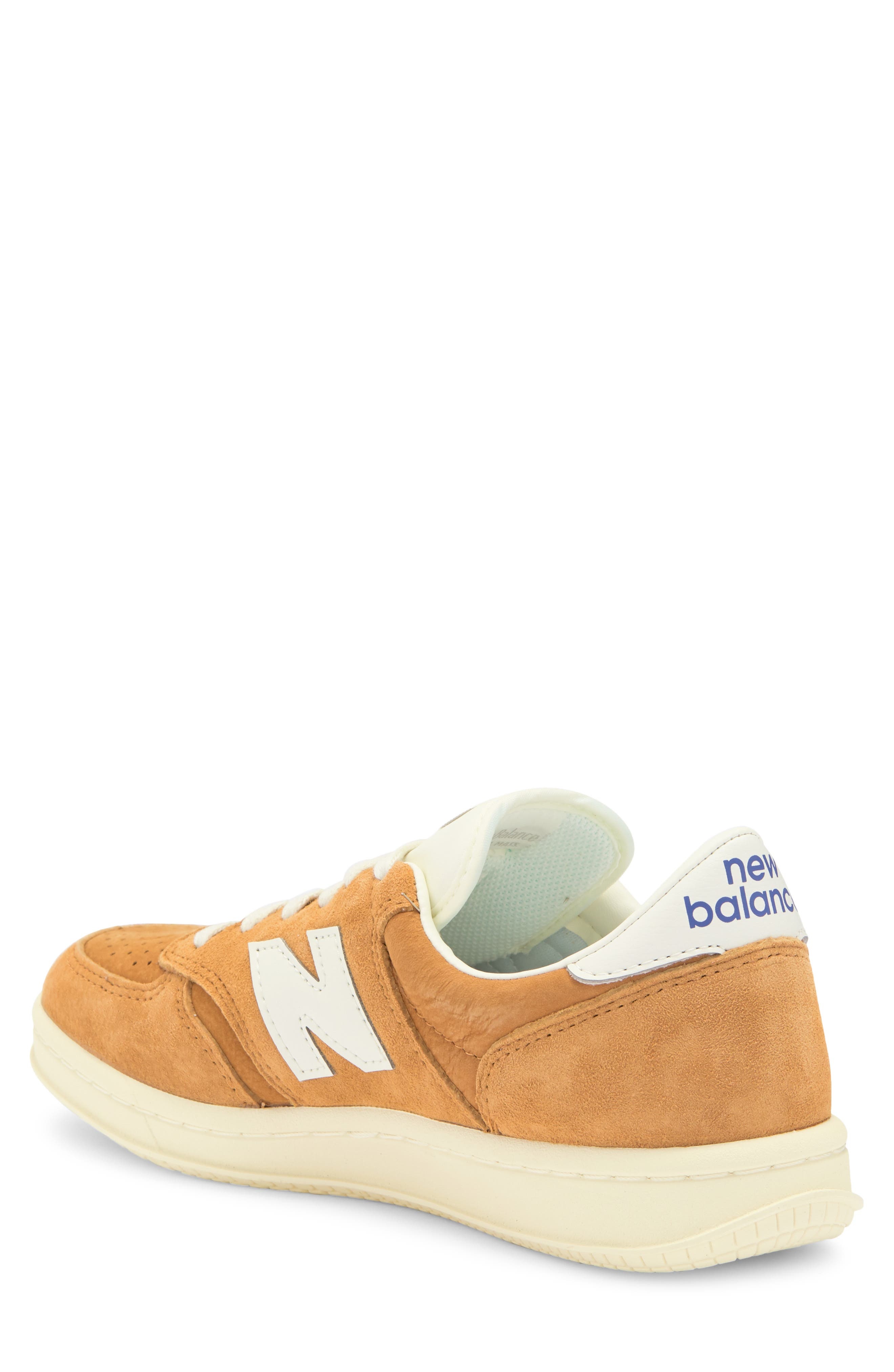 New Balance Gender Inclusive T500 Tennis Sneaker in Tobacco/Angora at Nordstrom - 2