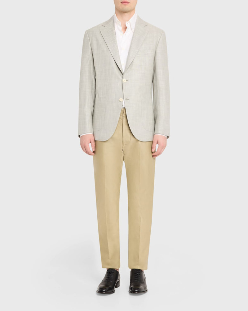 Brioni Men's Wool Plume Plaid Single-Breasted Sport Coat outlook