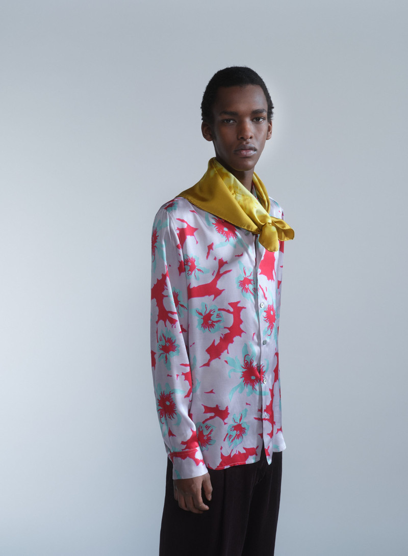 Dries Van Noten PRINTED SILK SCARF outlook