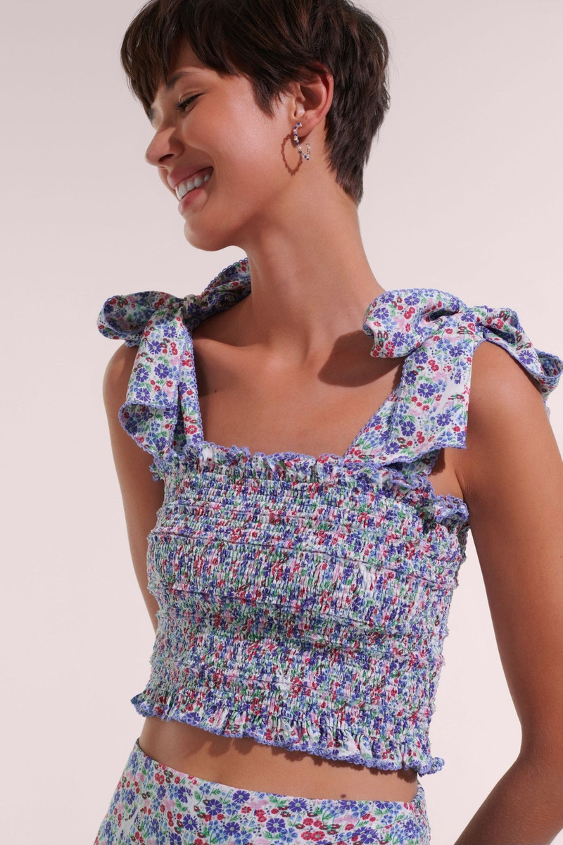 Top Triny - Blue Jardin 1