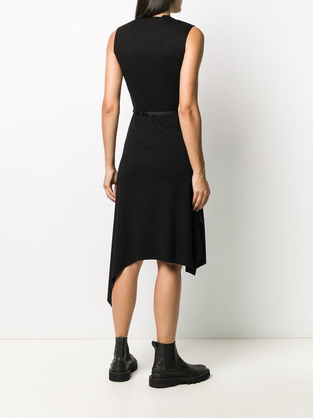 asymmetric midi dress - 4