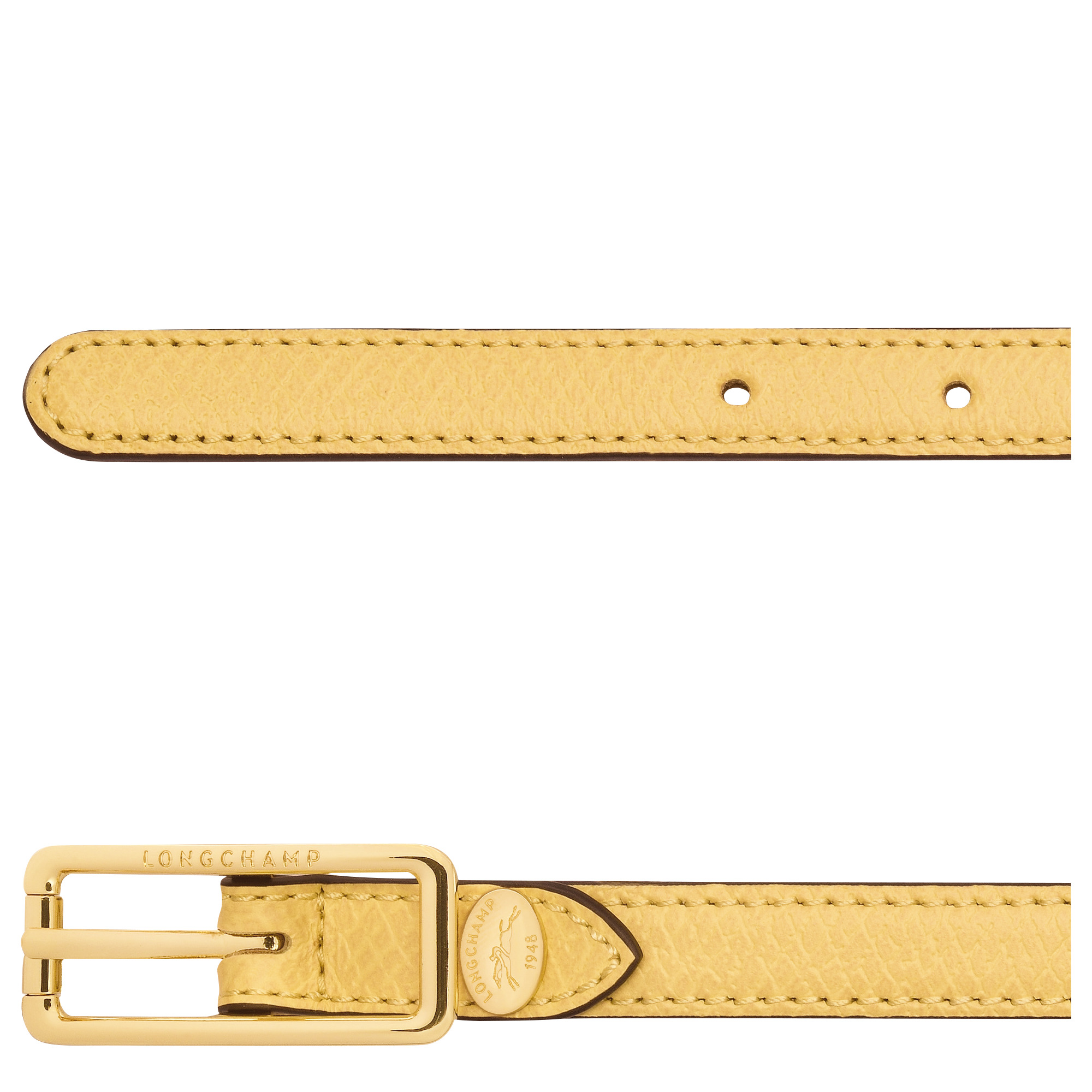 Épure Ladies' belt Yellow Chick - Leather - 3